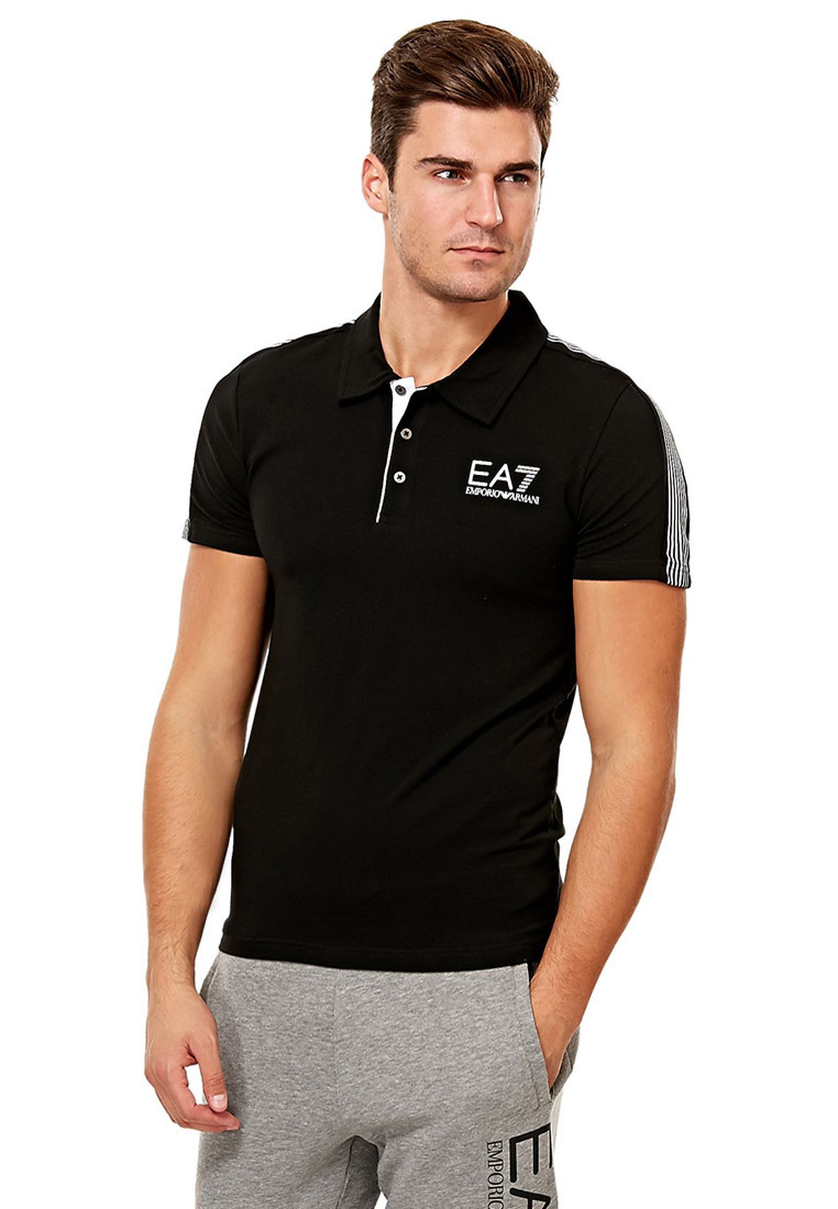 mens ea7 polo shirts