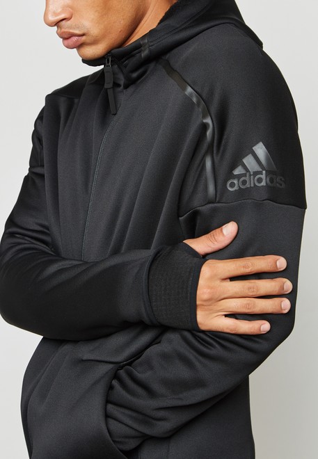 Buy adidas black Z.N.E Climaheat Hoodie for Men in MENA, Worldwide | BQ7060