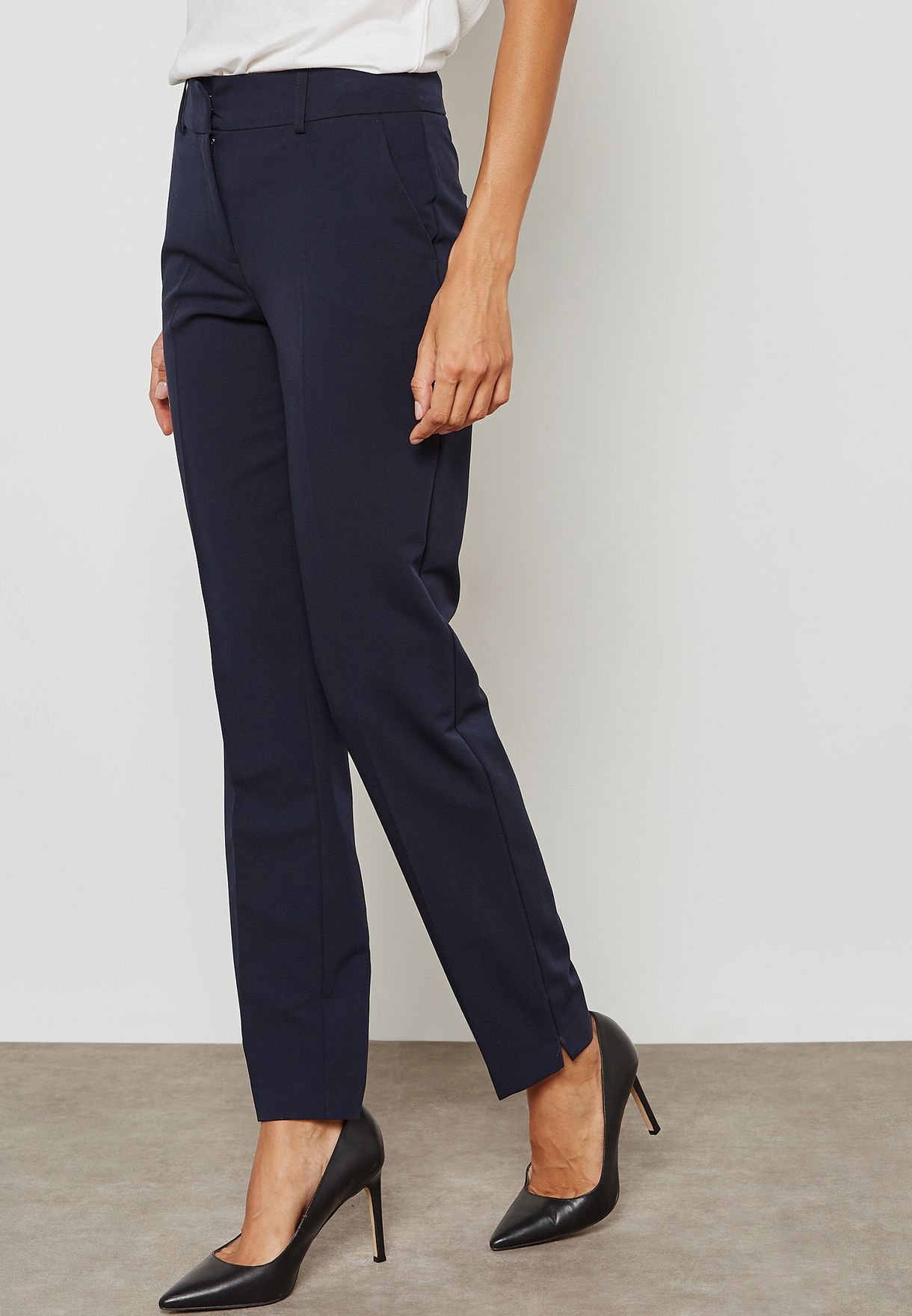 tall ankle grazer trousers