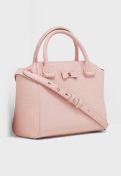 ted baker cala bow detail tote bag