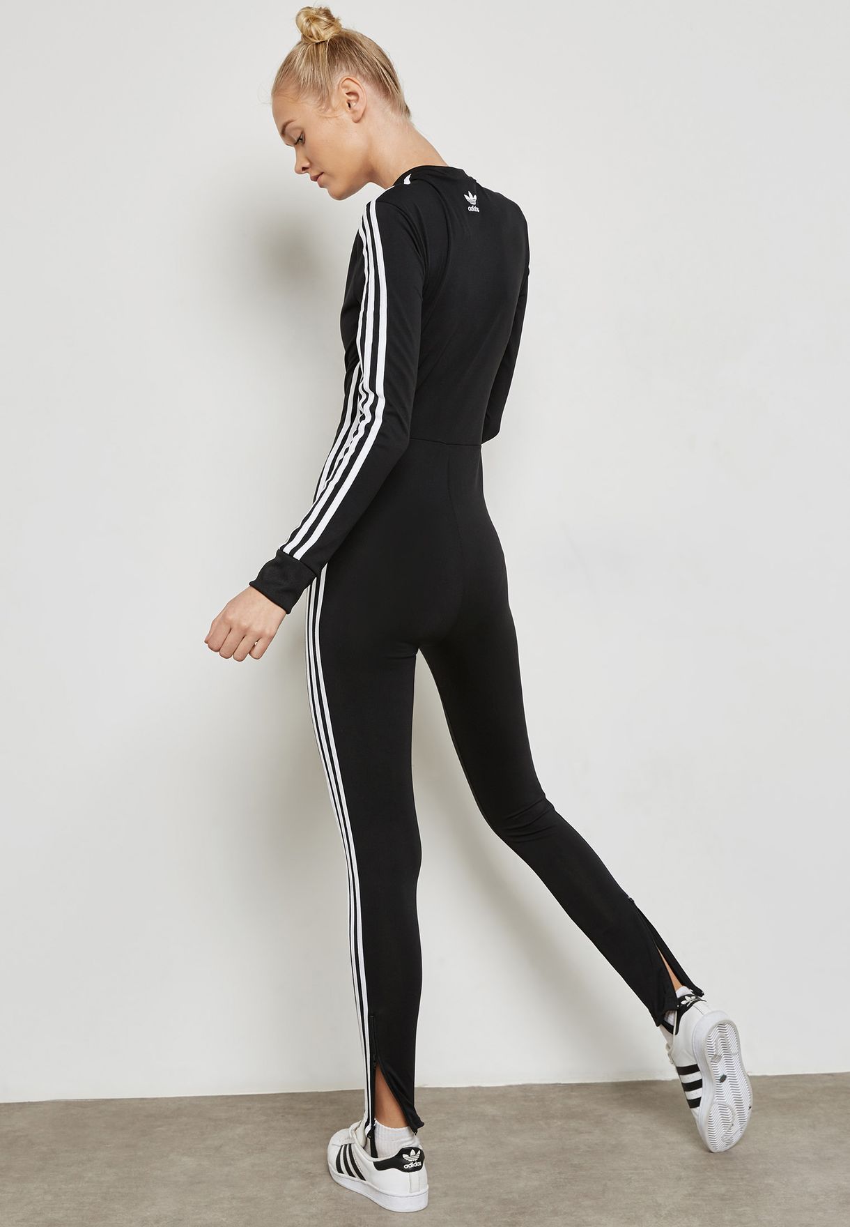 Buy adidas Originals black adicolor Stage Jumpsuit for Women in MENA ...