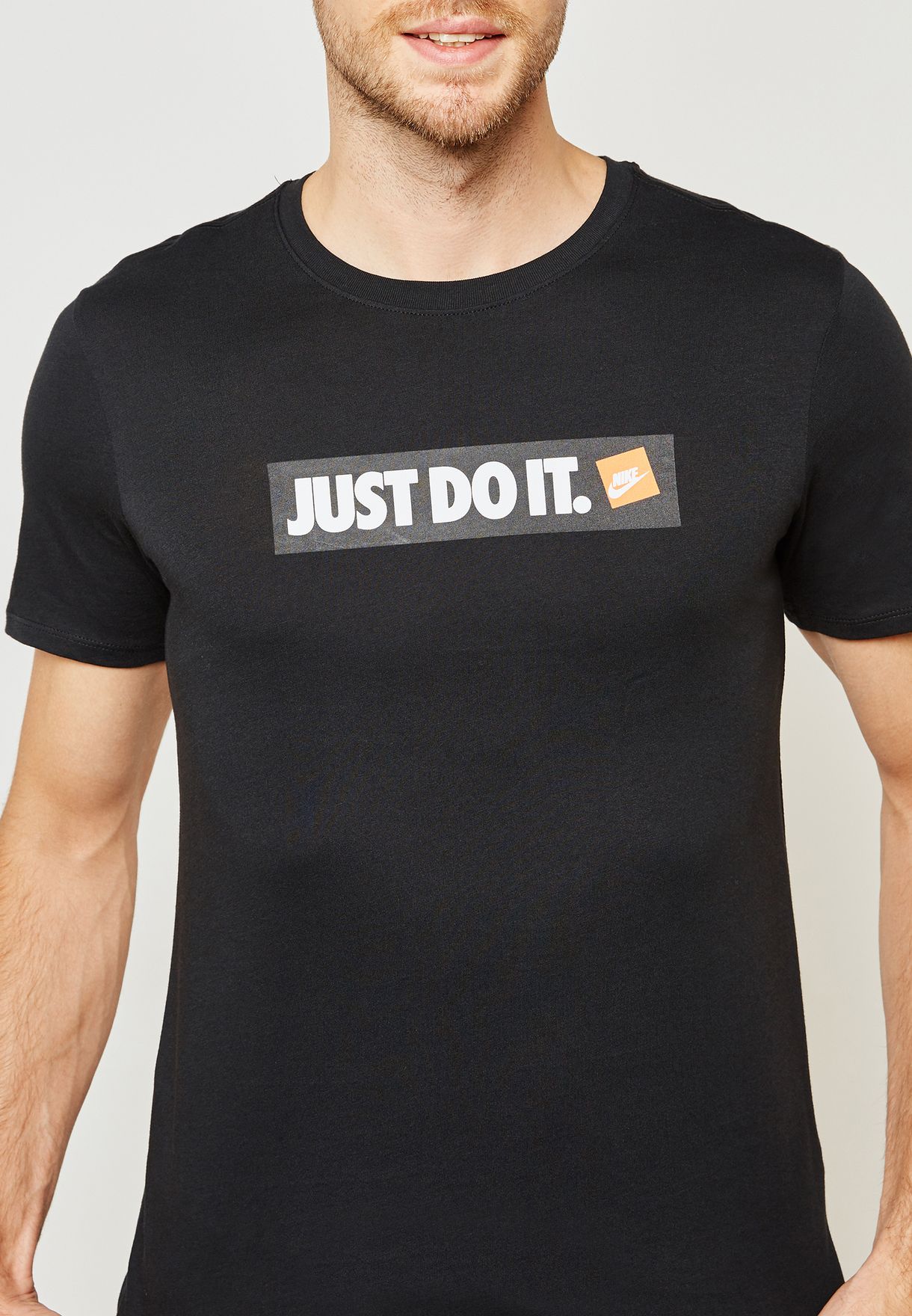 black just do it shirt