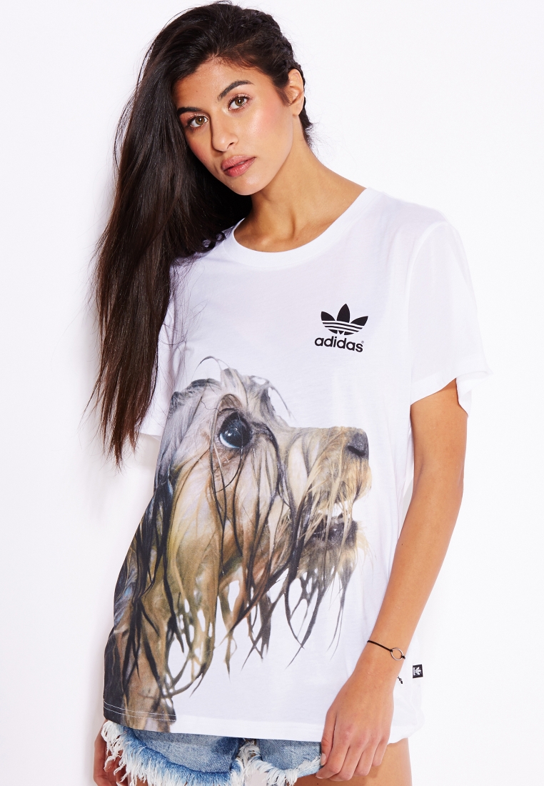 crisis kan niet zien munt Buy adidas Originals white Rita Ora T-Shirt for Women in MENA, Worldwide