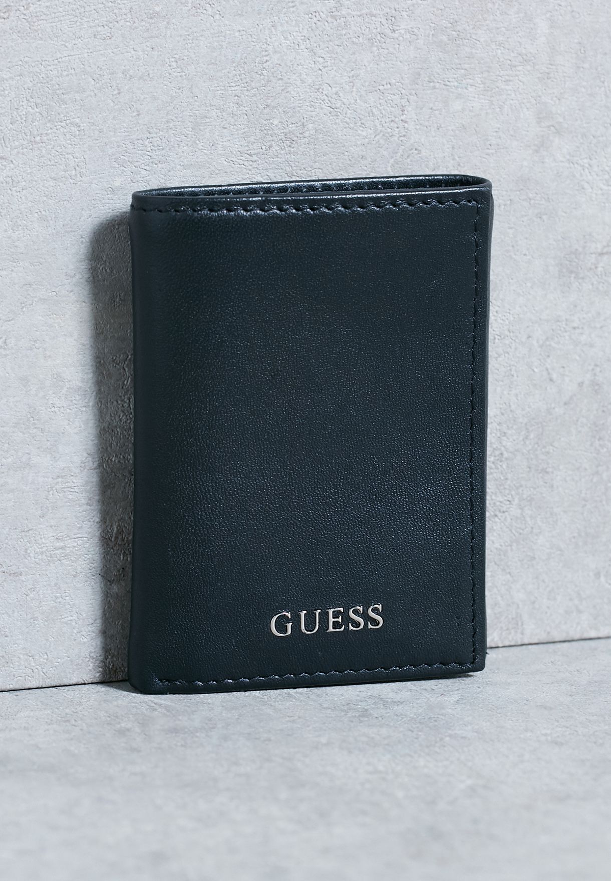 guess mens trifold wallet