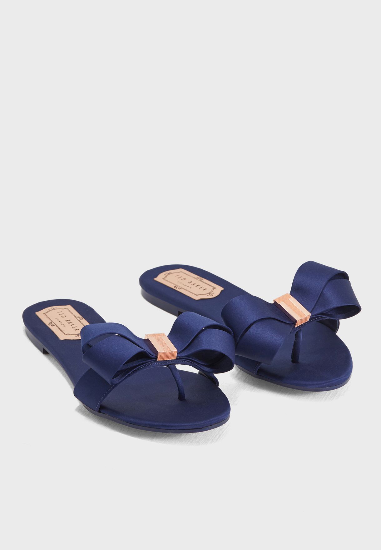 Buy Ted Baker blue Beauita Flat Sandal 