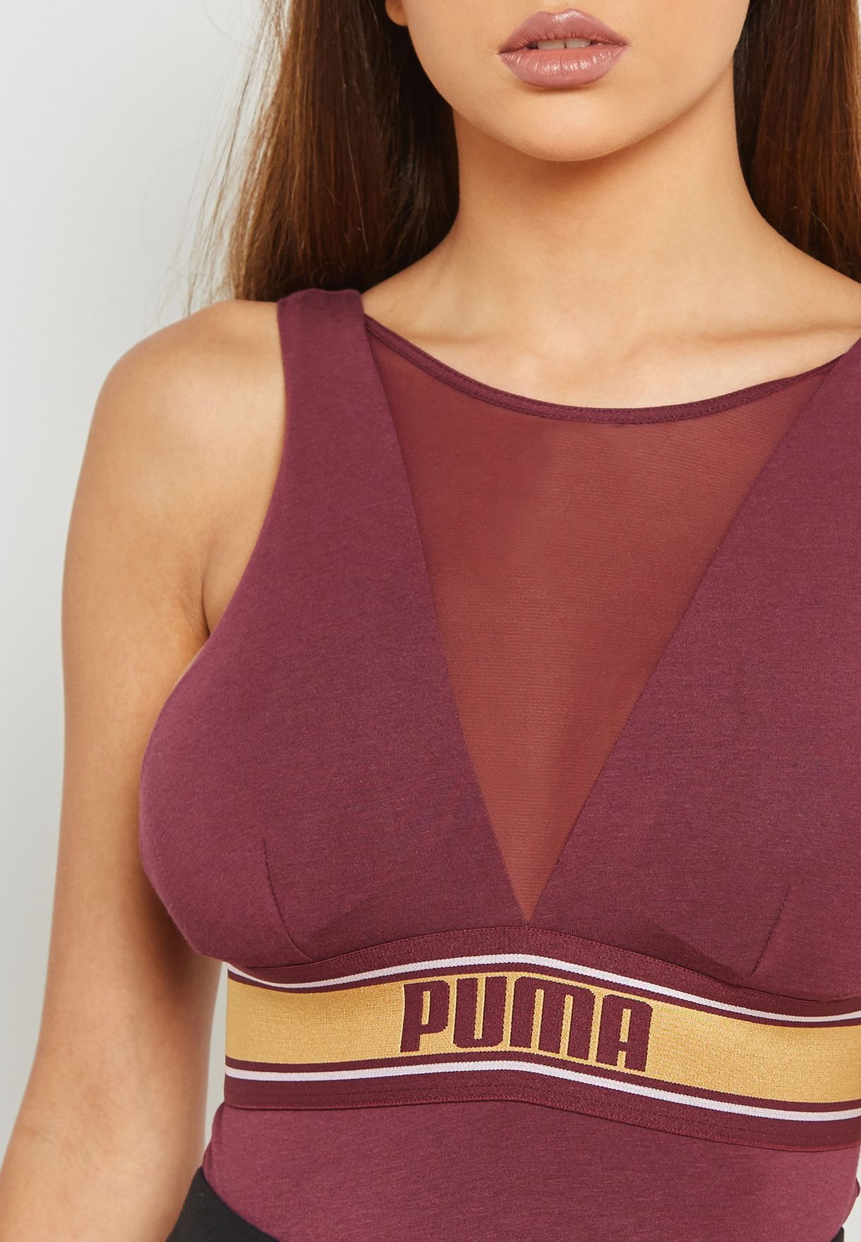 puma high neck bodysuit