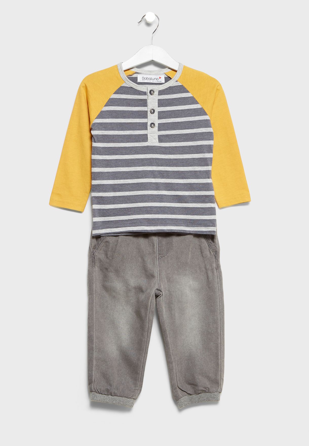 yellow toddler sweatpants