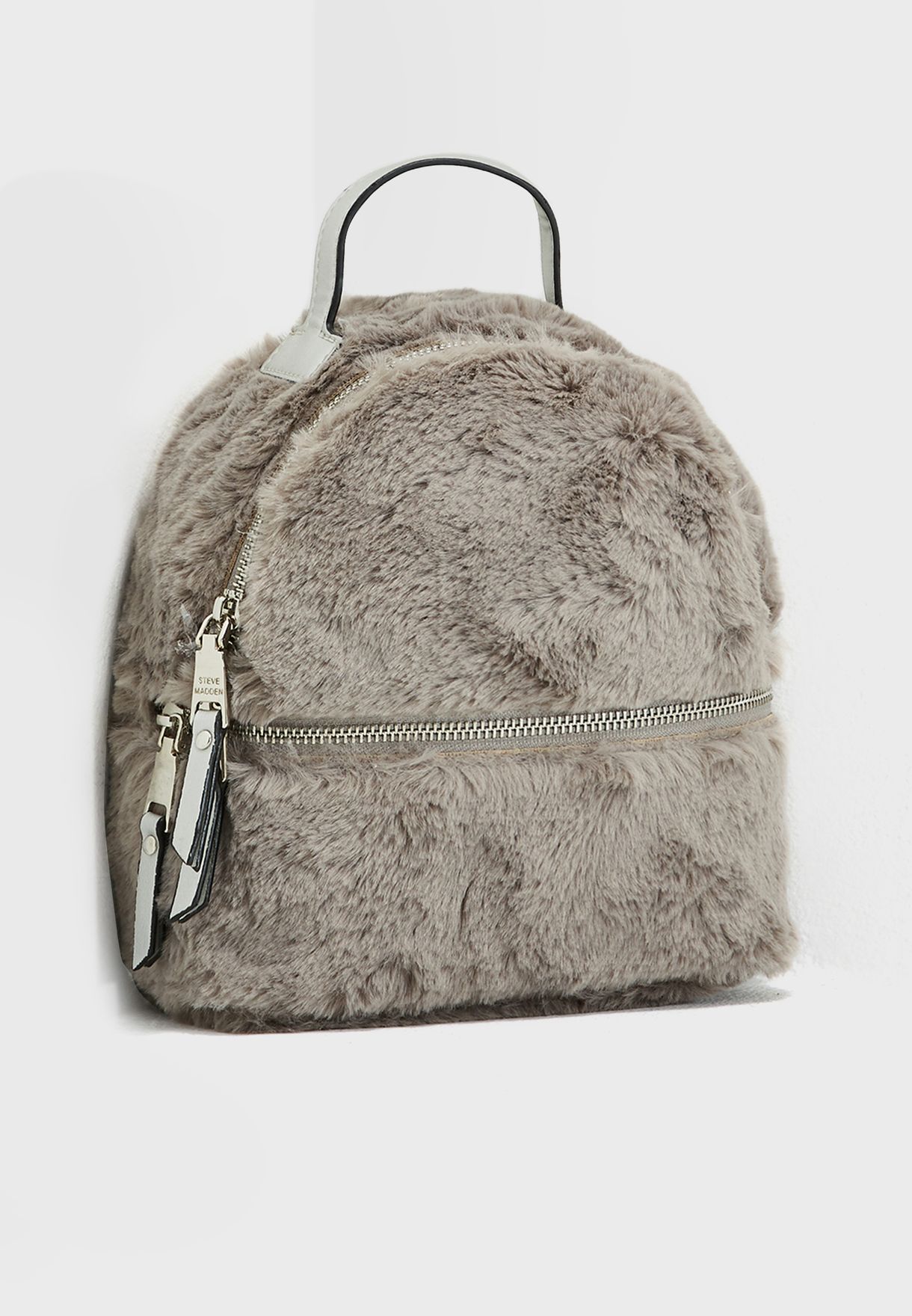 steve madden fur backpack