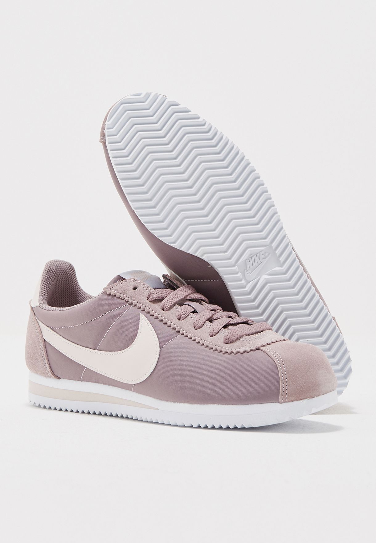 nike cortez purple