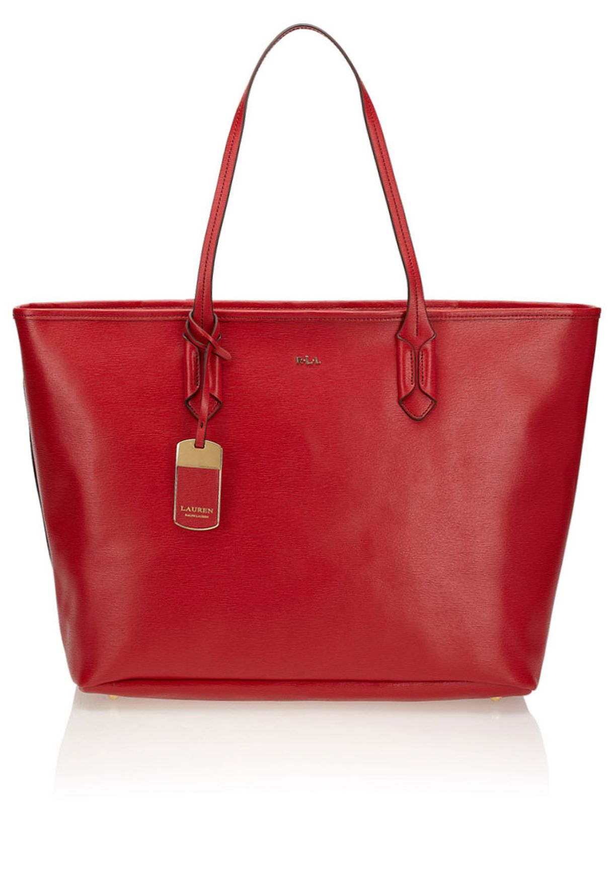 ralph lauren red tote