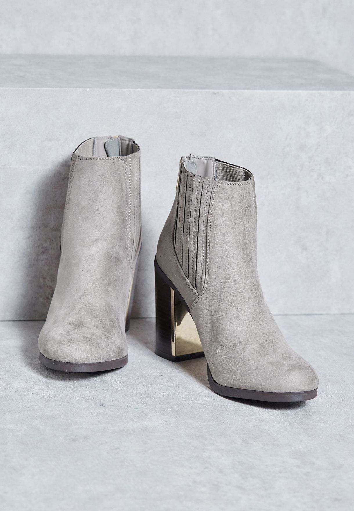 bamboo silver boots