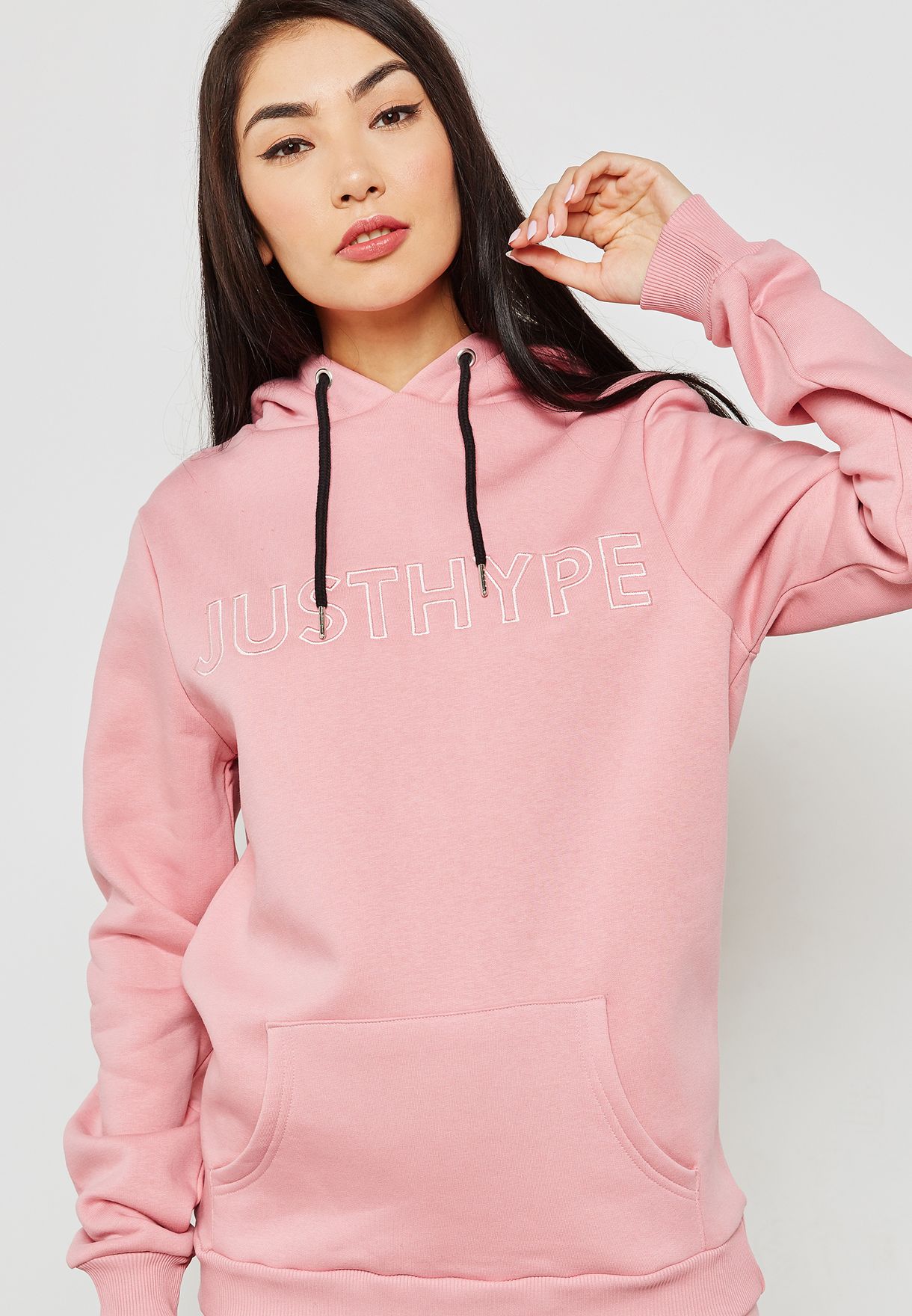 hype pink hoodie