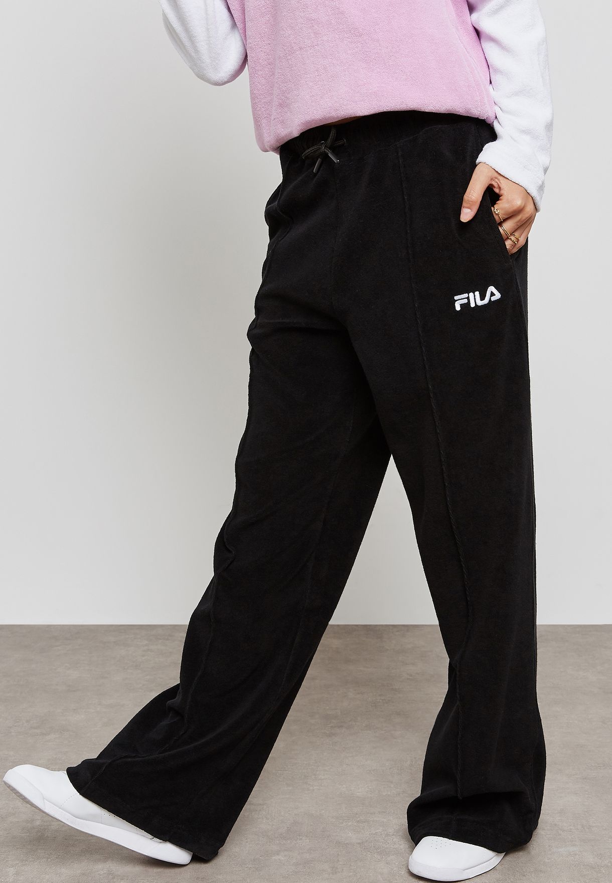 flare sweatpants with pockets