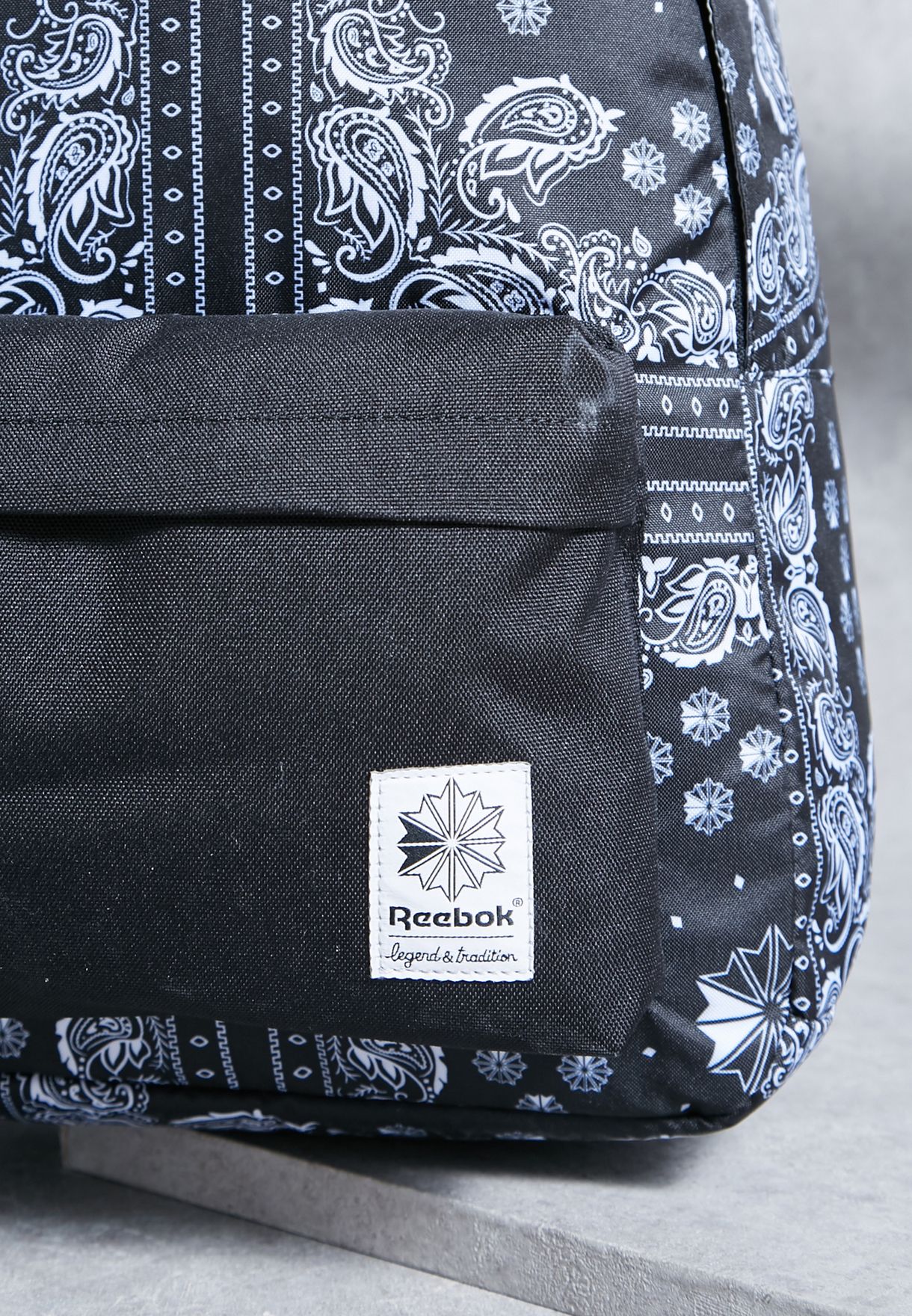 Buy Reebok black Classic Bandana Backpack for Women in MENA, Worldwide