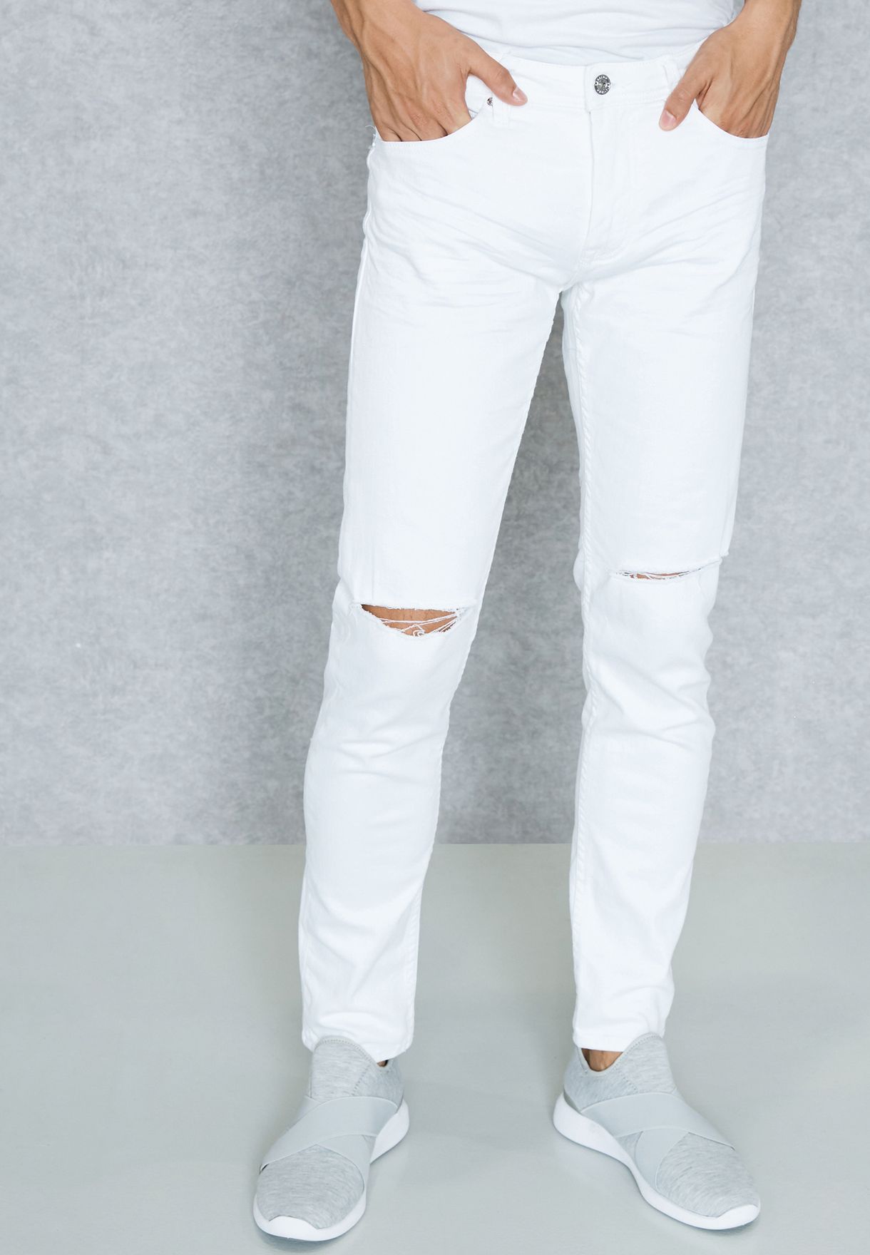 Ripped Super Skinny Fit Jeans | mail.napmexico.com.mx