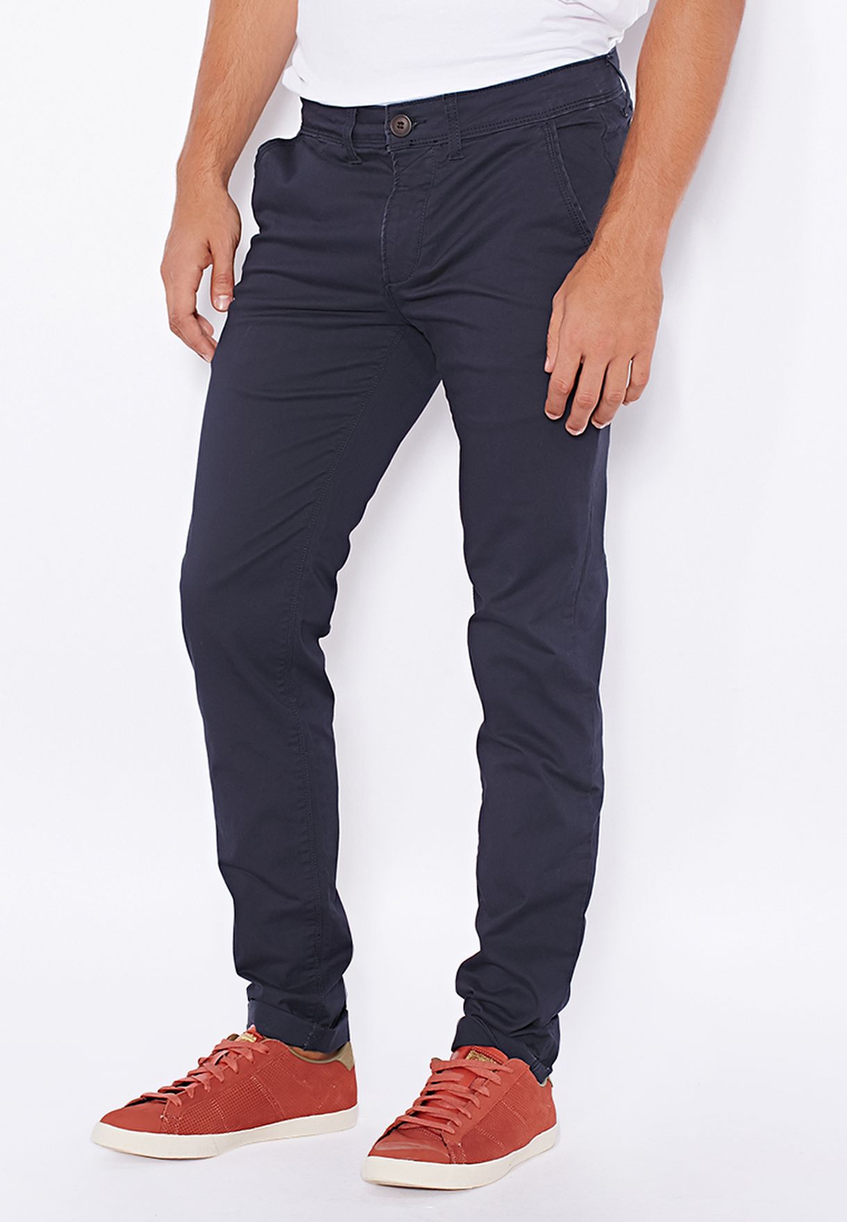 burton blue chinos