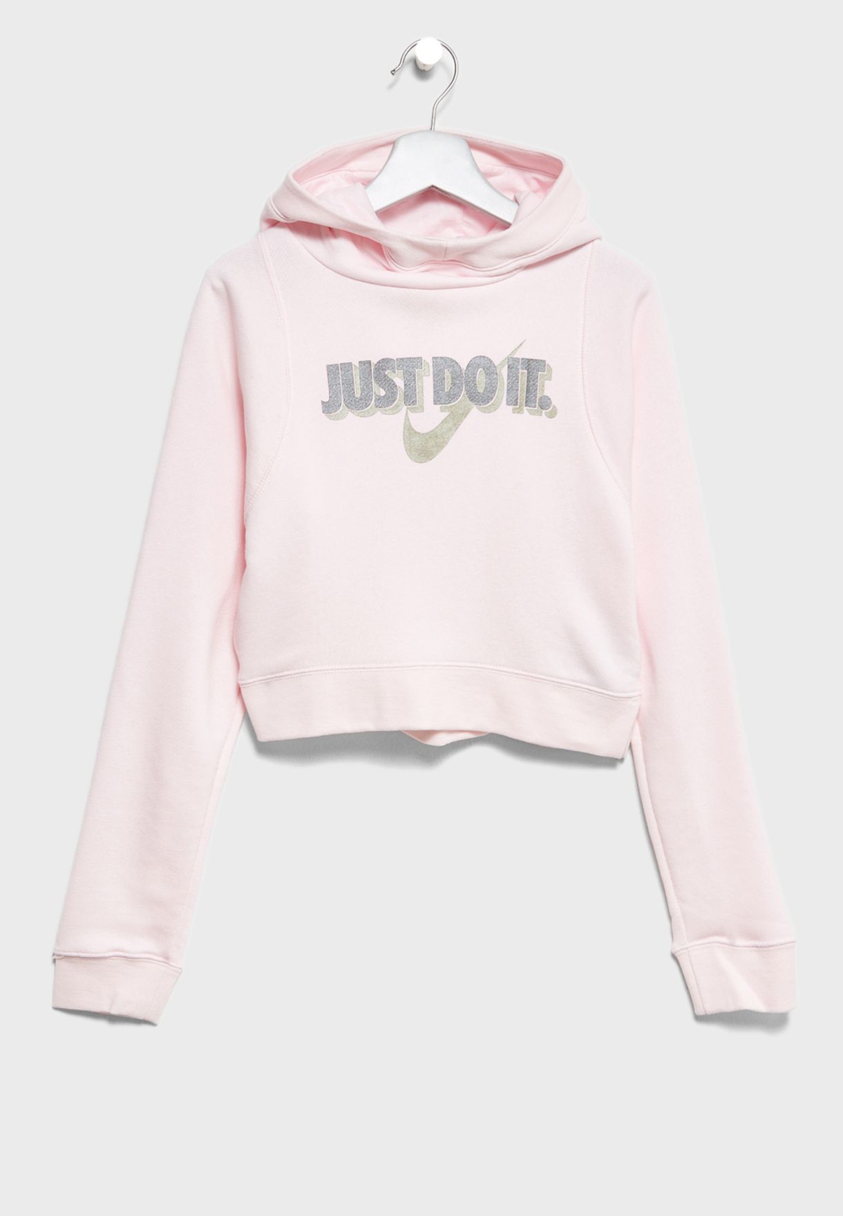 youth crop hoodie