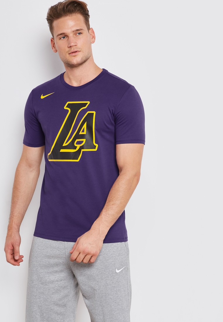 Buy Nike purple LA Lakers T-Shirt for Men in Manama, Riffa