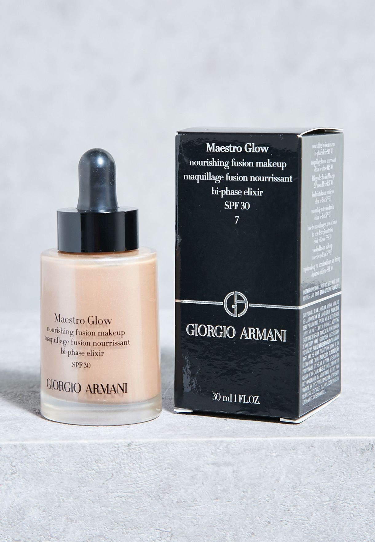 giorgio armani maestro glow nourishing fusion makeup