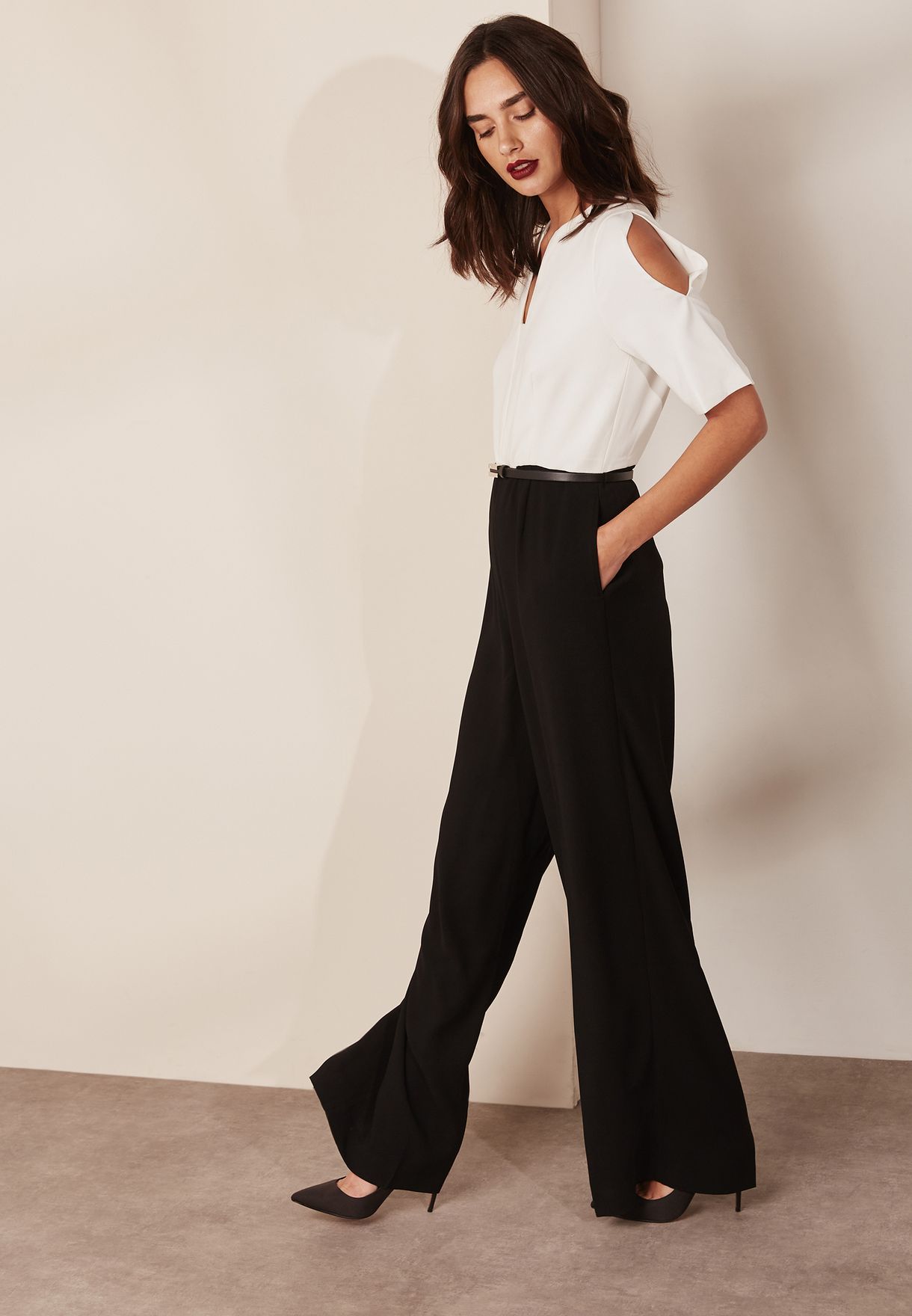 ted baker wide leg jumpsuit