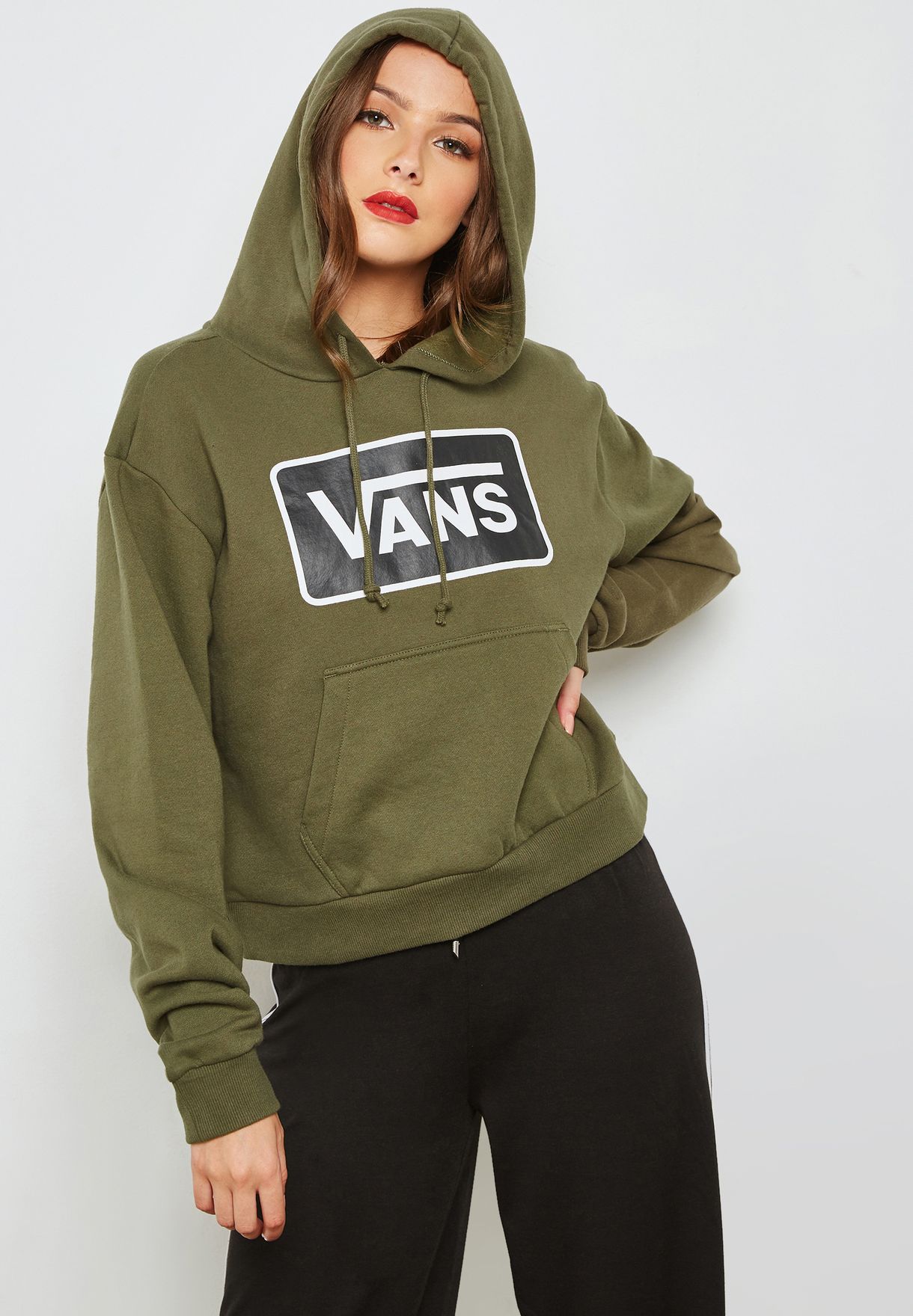 vans hoodie womens Green