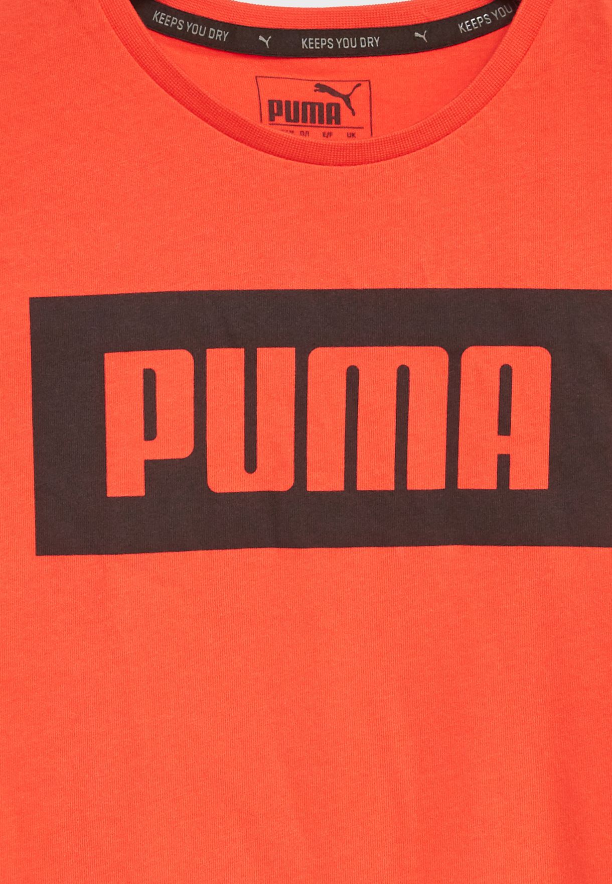 puma t shirt keeps you dry