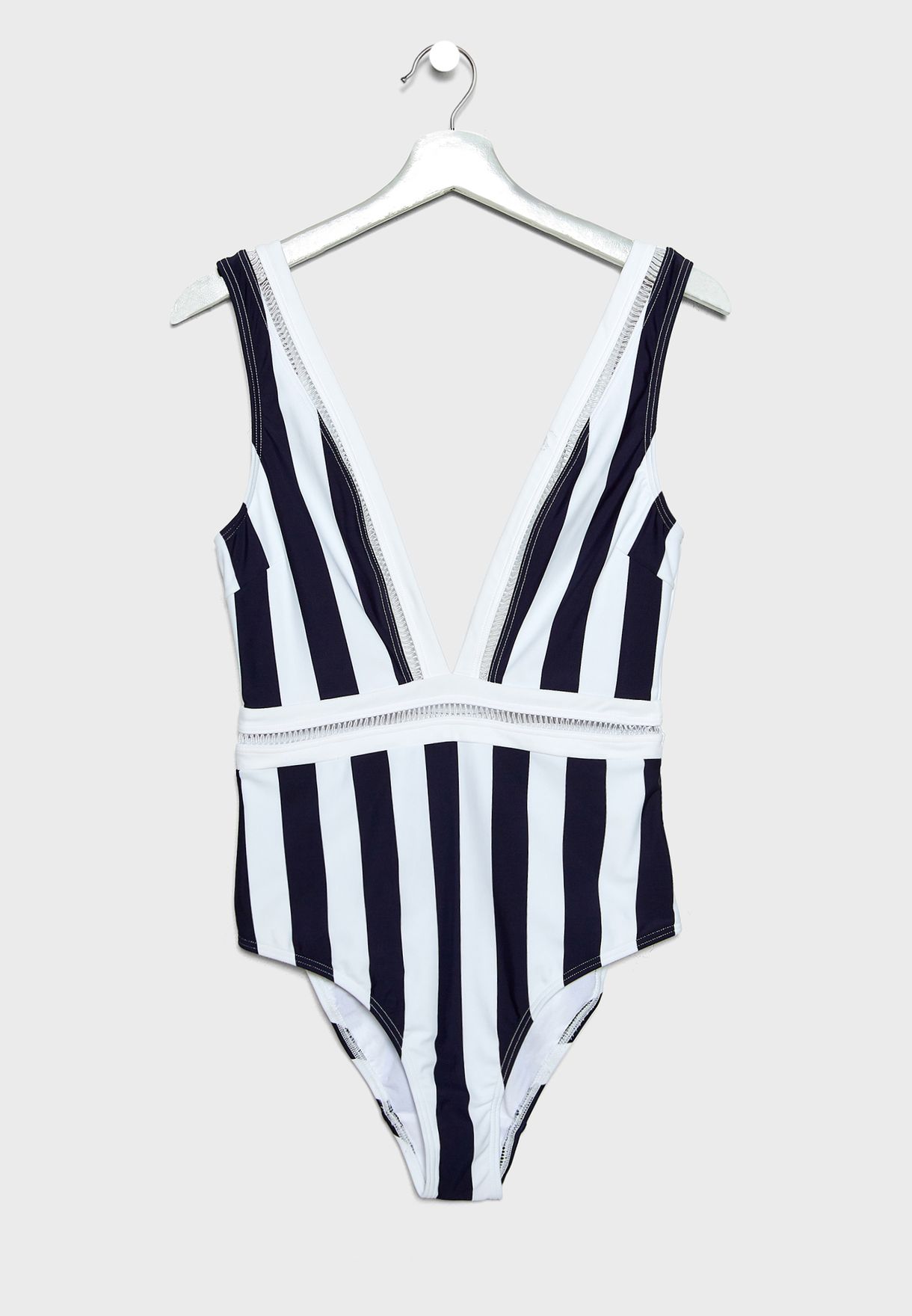 ted baker striped swimsuit