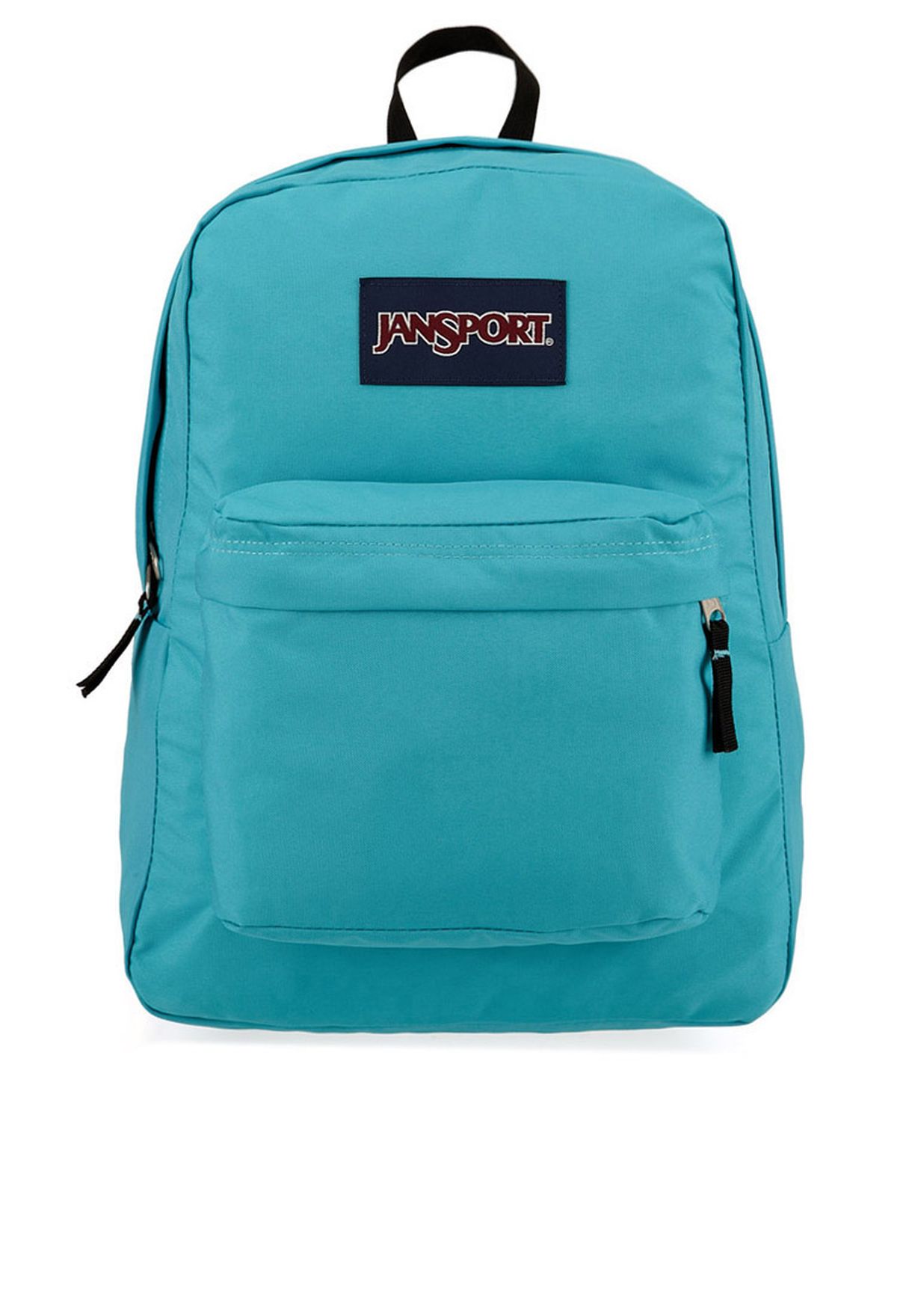 blue green jansport backpack