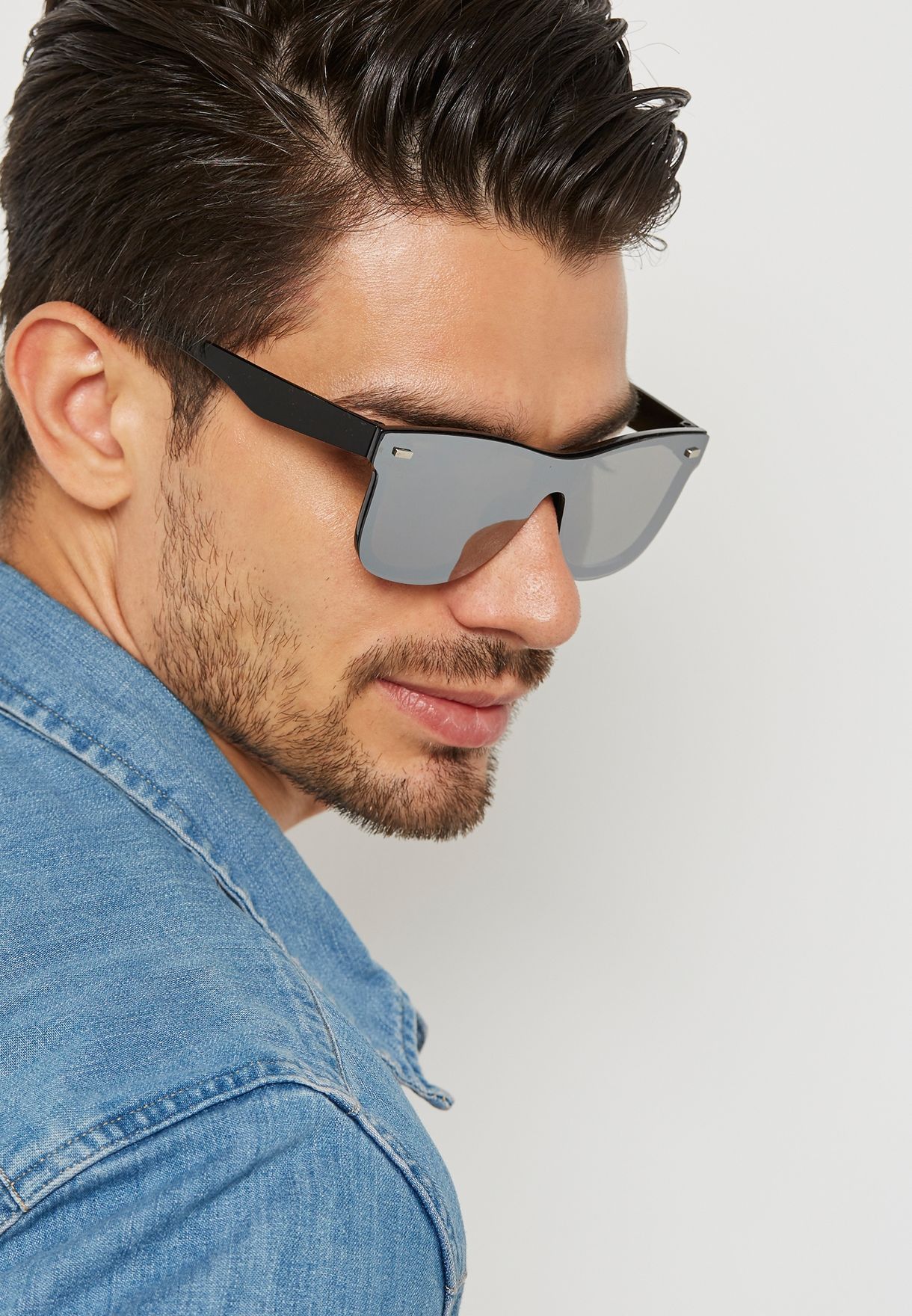 silver wayfarer sunglasses