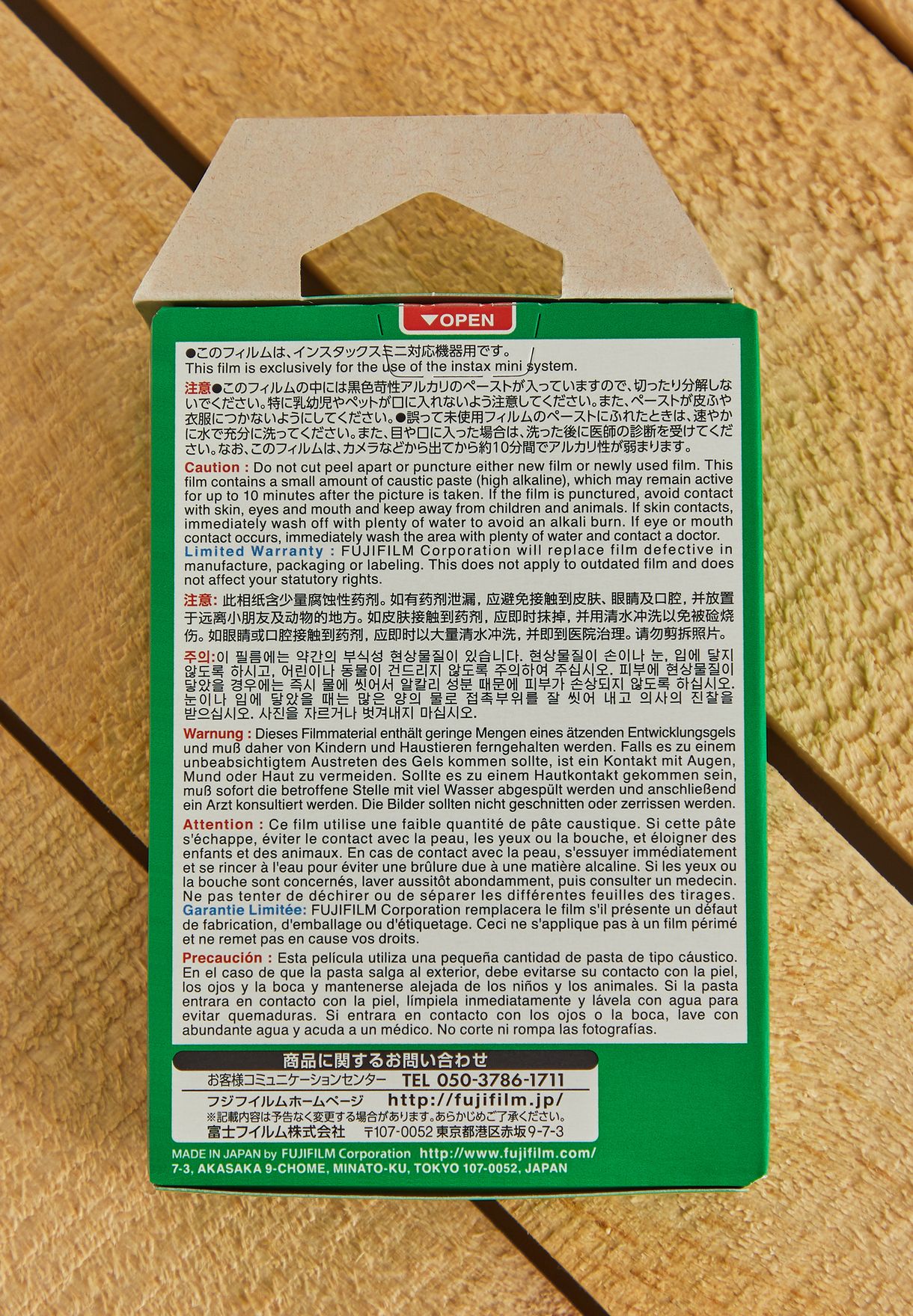 5 Pack Mini Instax Film