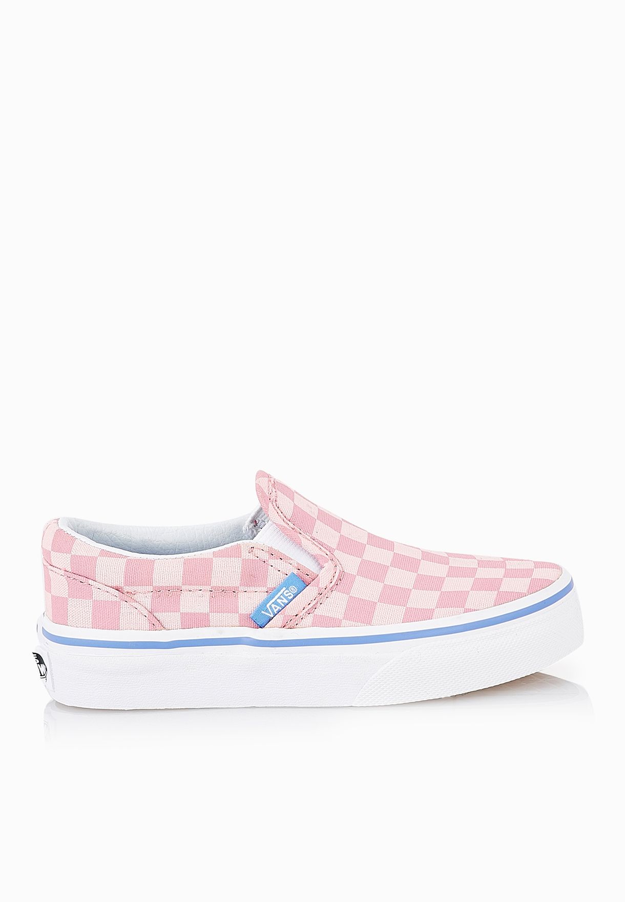 pink checkered vans for kids