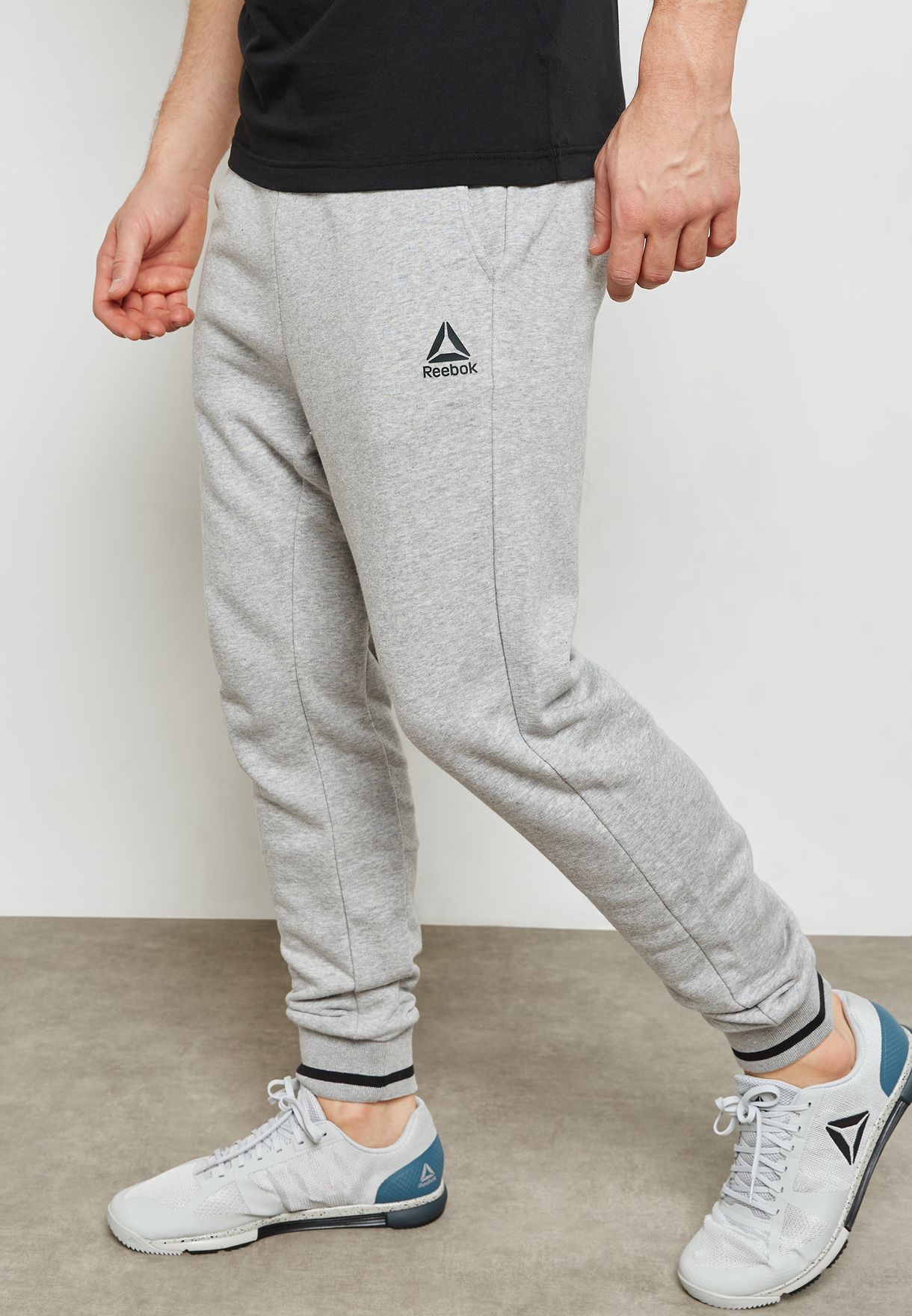 reebok cuffed sweatpants