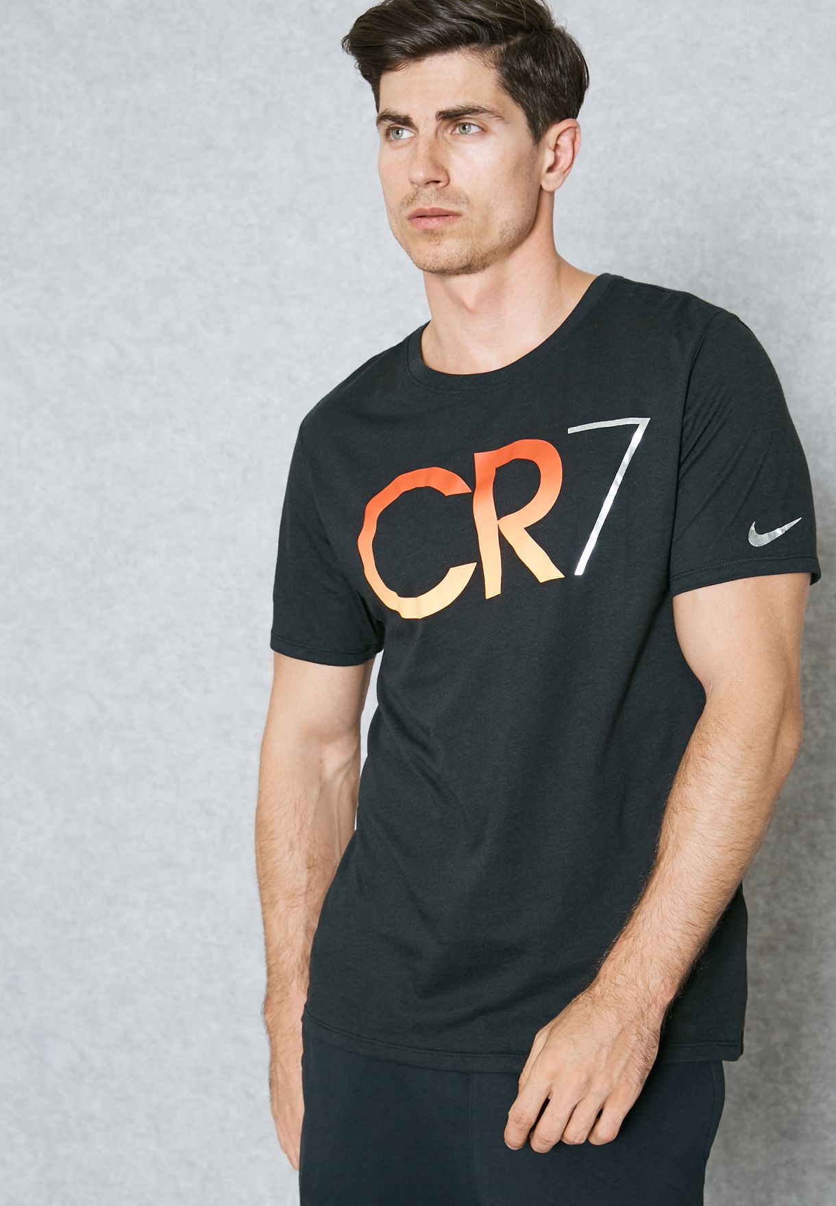 Cortés charla Descompostura Buy Nike black Ronaldo T-Shirt for Men in Riyadh, Jeddah