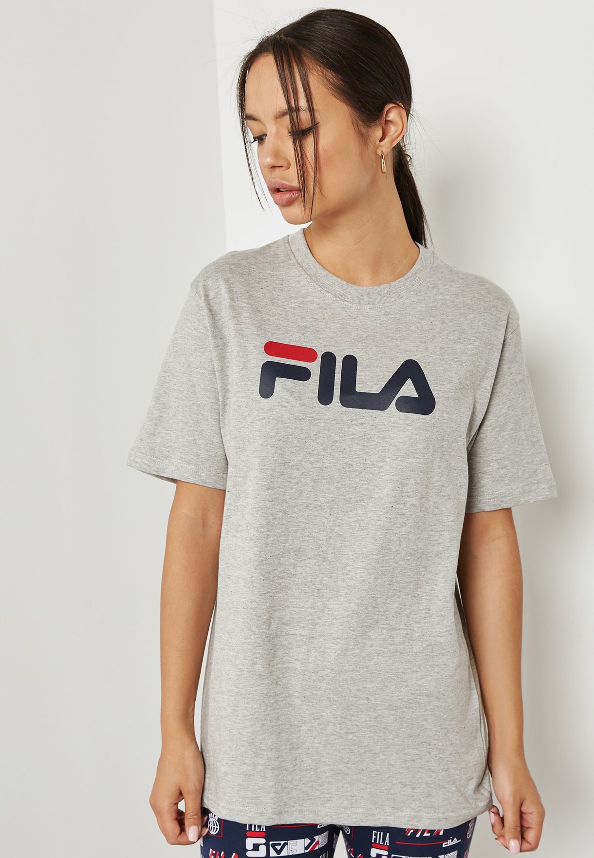 Selskab om forladelse båd Buy Fila grey Eagle T-Shirt for Women in MENA, Worldwide - LW181K35