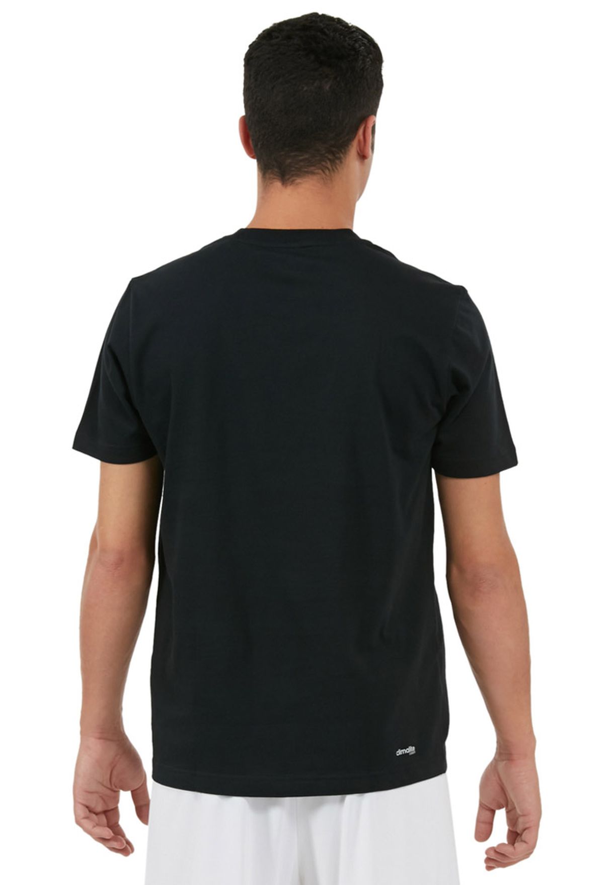 Buy adidas black Essential Logo T-Shirt for Men in MENA, Worldwide