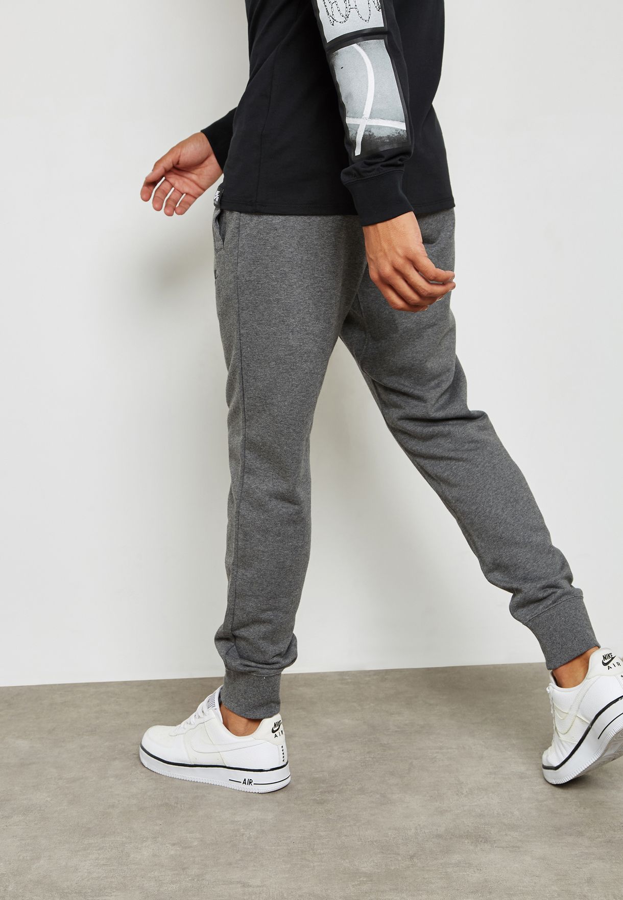 Buy Nike grey AF1 Sweatpants for Men in MENA, Worldwide