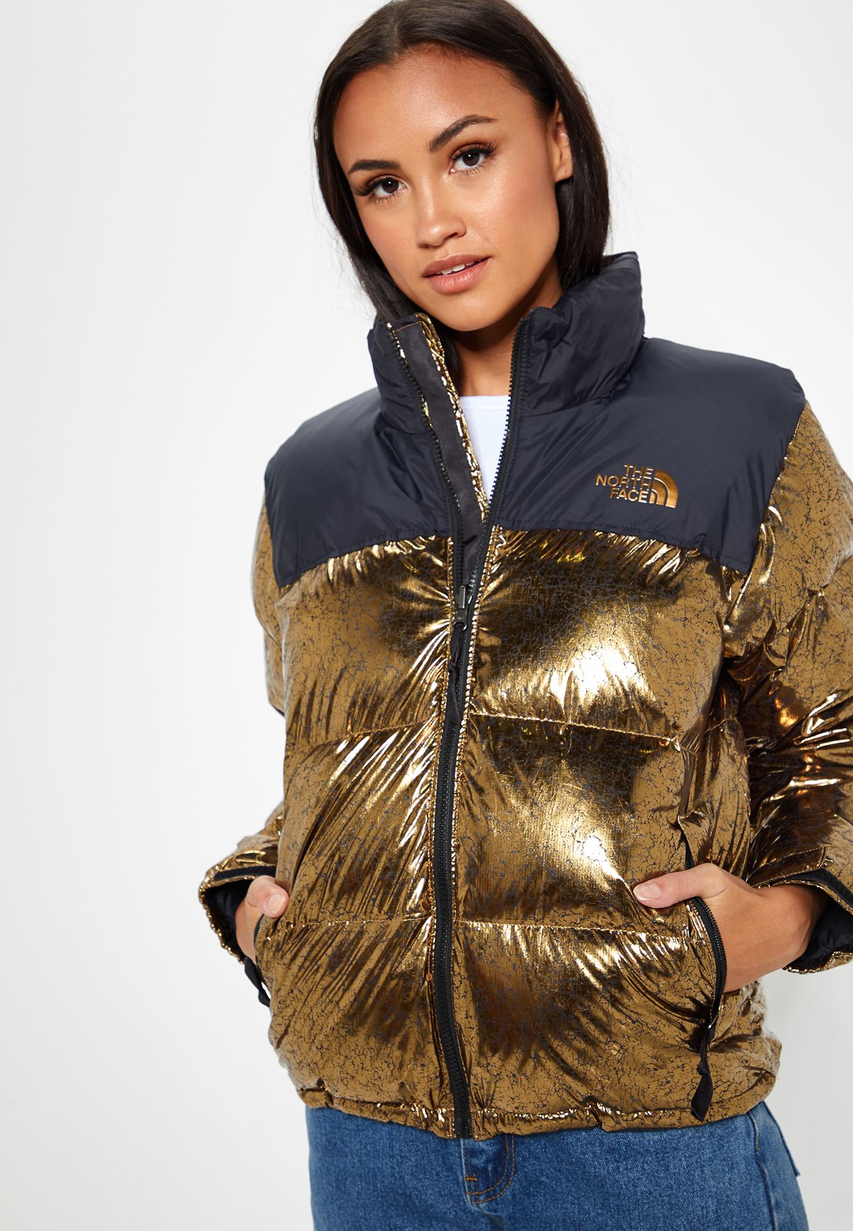 the north face nuptse 1996 gold Online 