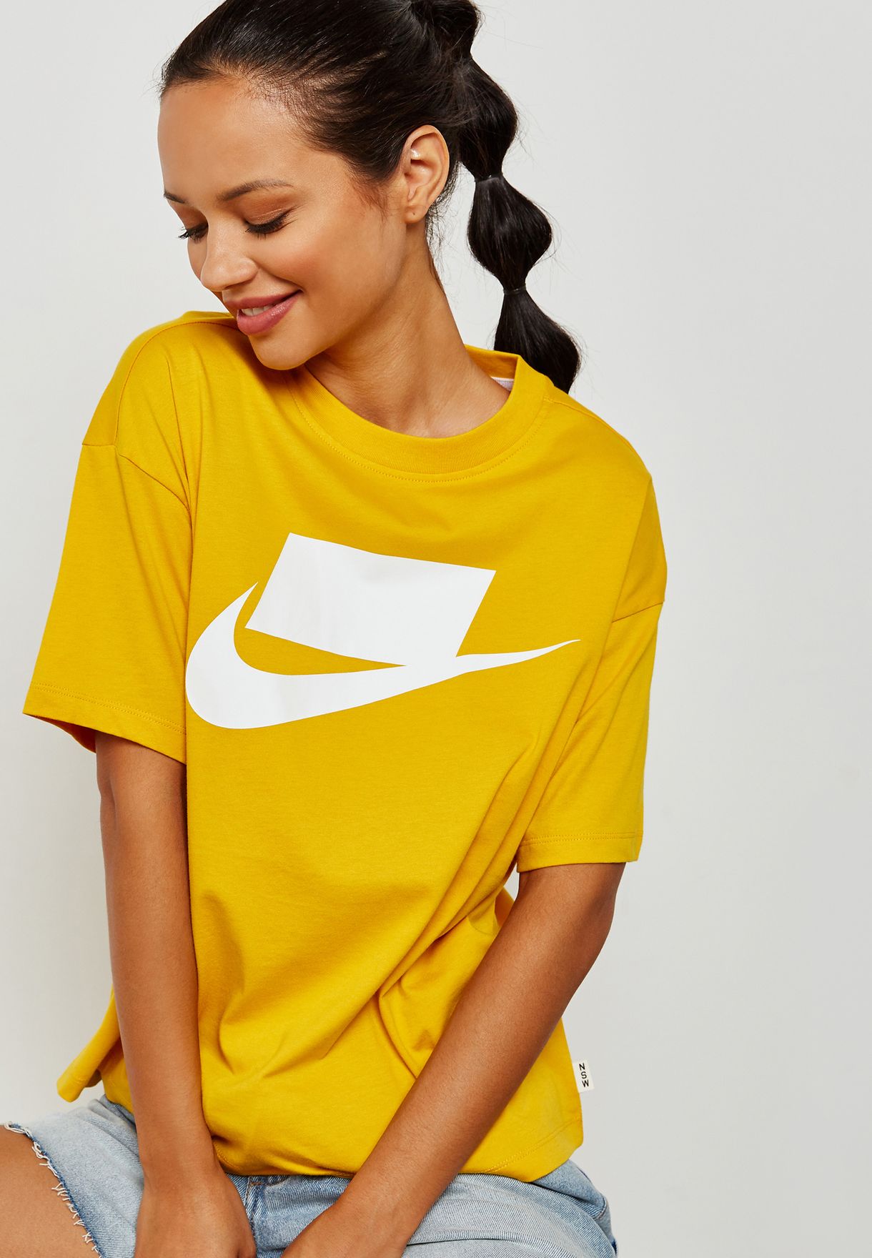 yellow nike shirt womens Shop Clothing 