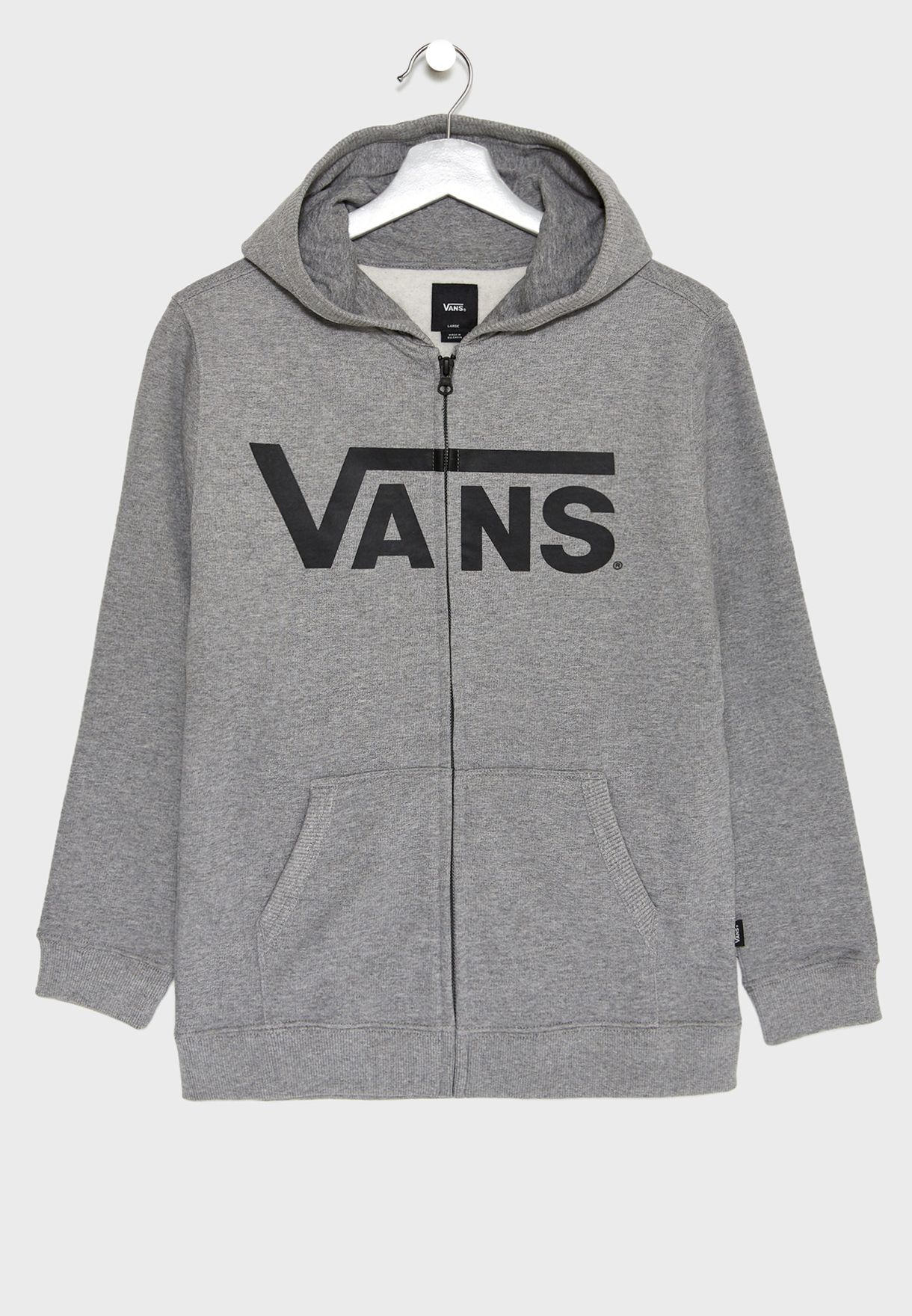 vans hoodie kids white