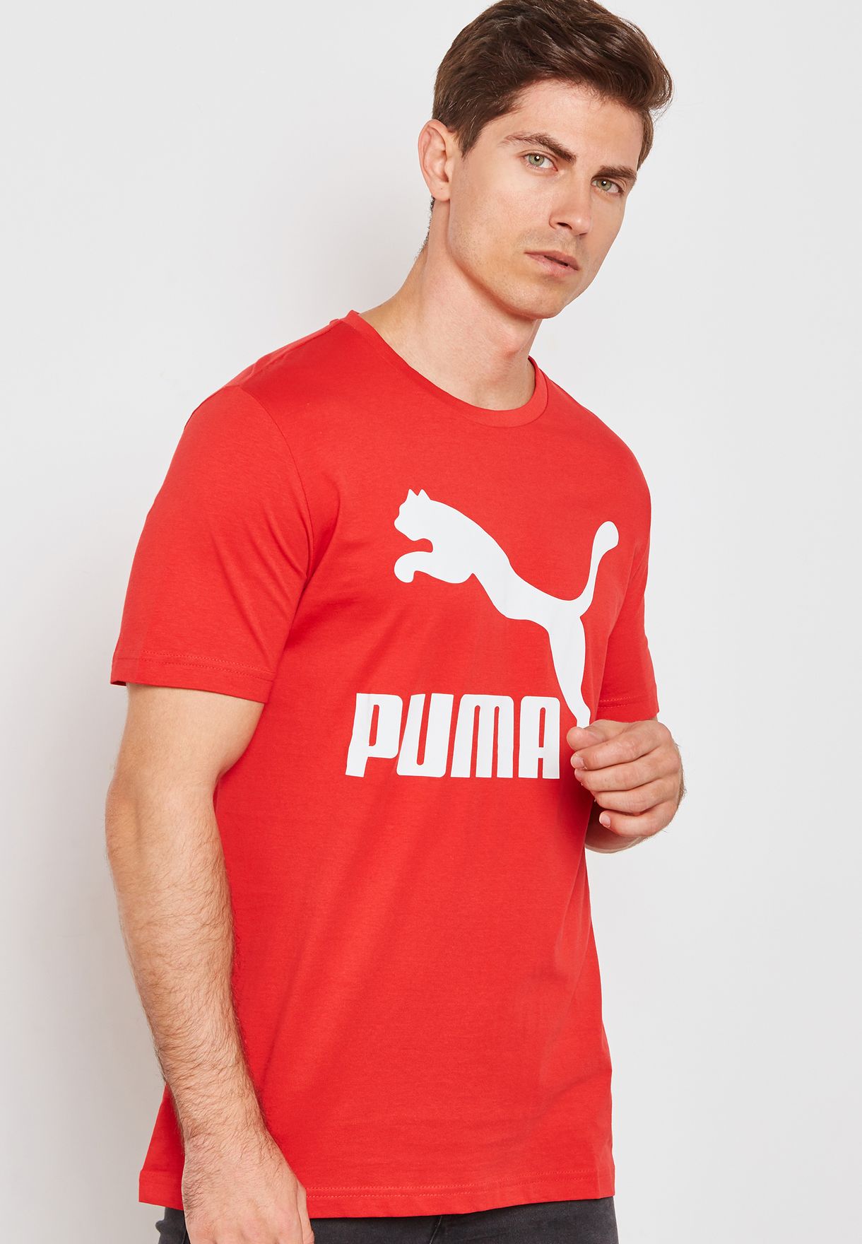 puma classic logo t shirt