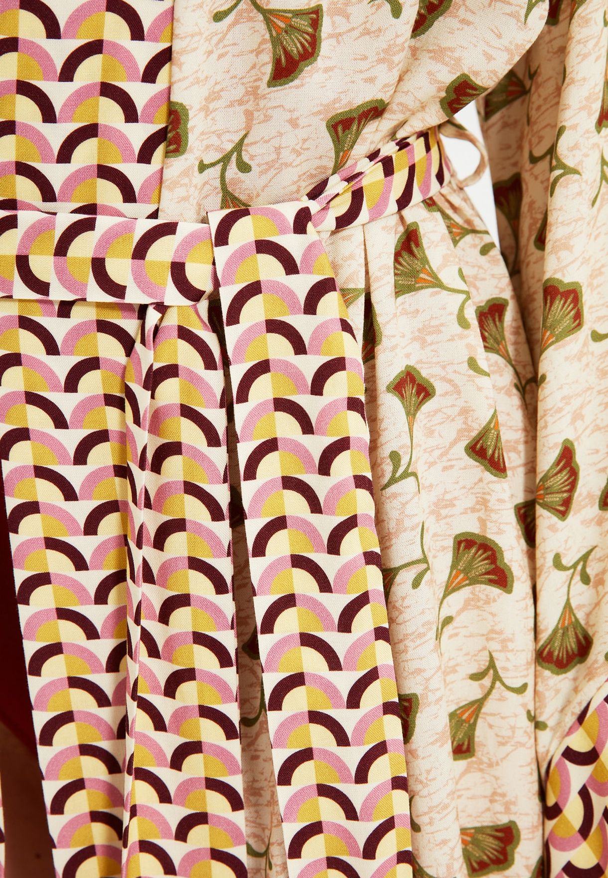 Longline Printed Kimono