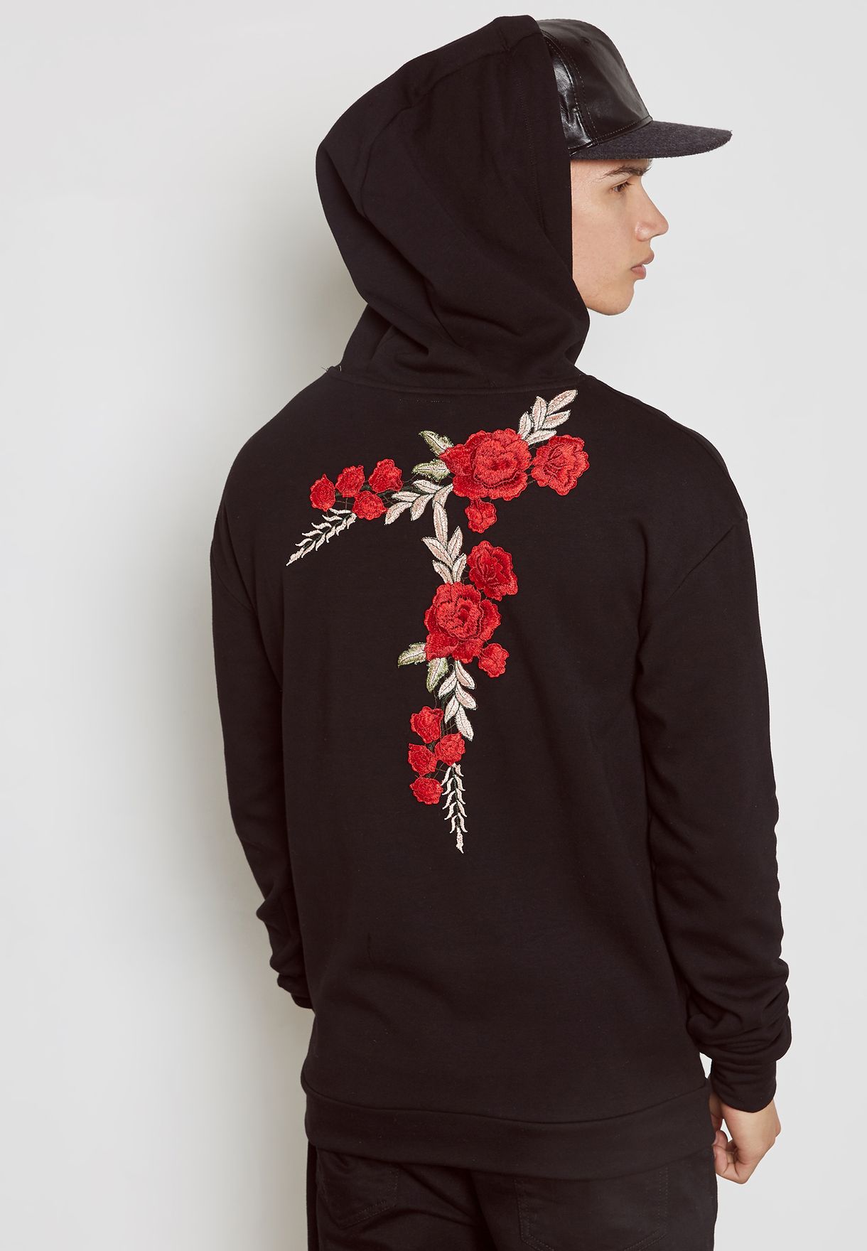 kwd rose hoodie