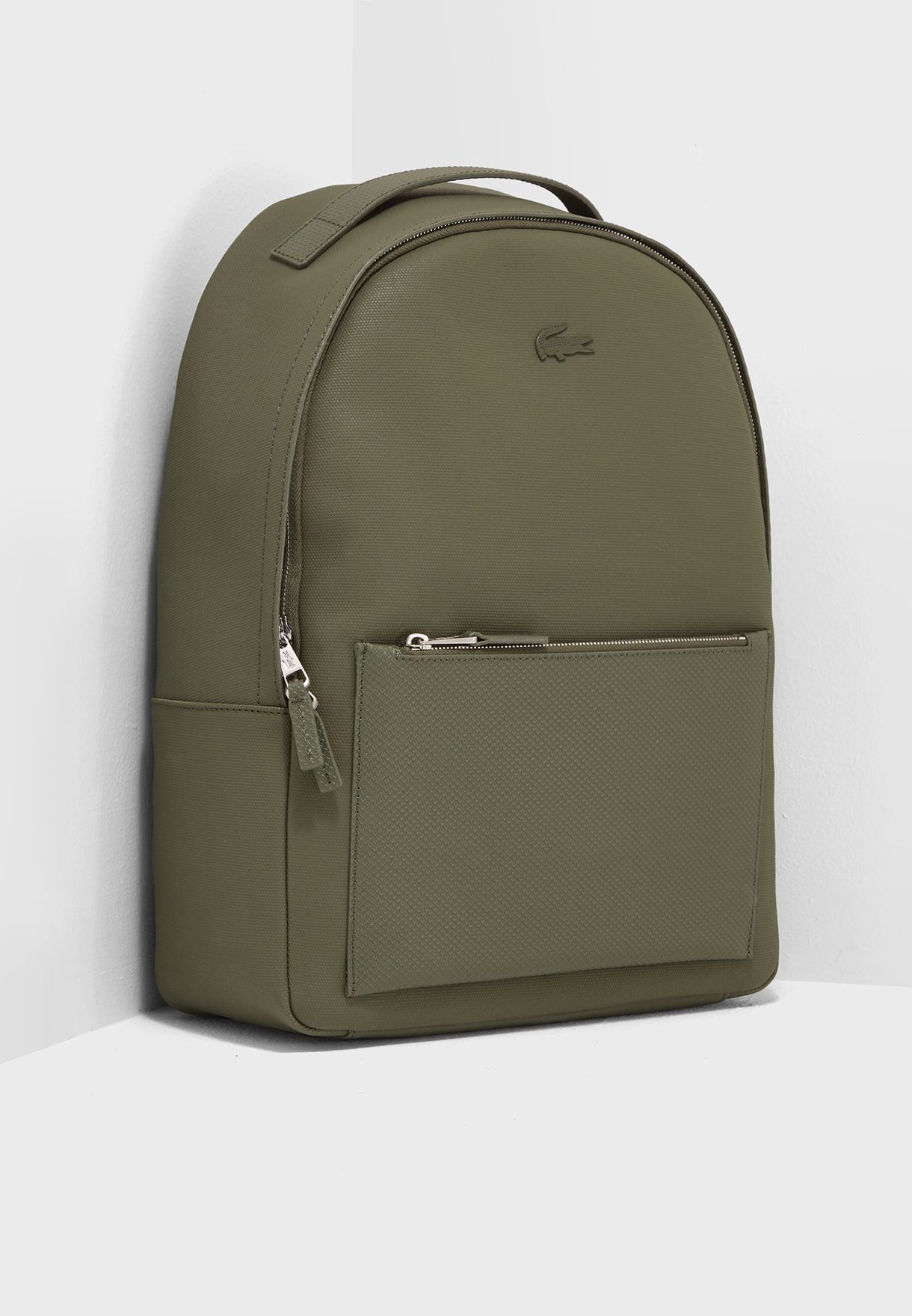 Lacoste green Pocket Backpack for Men 