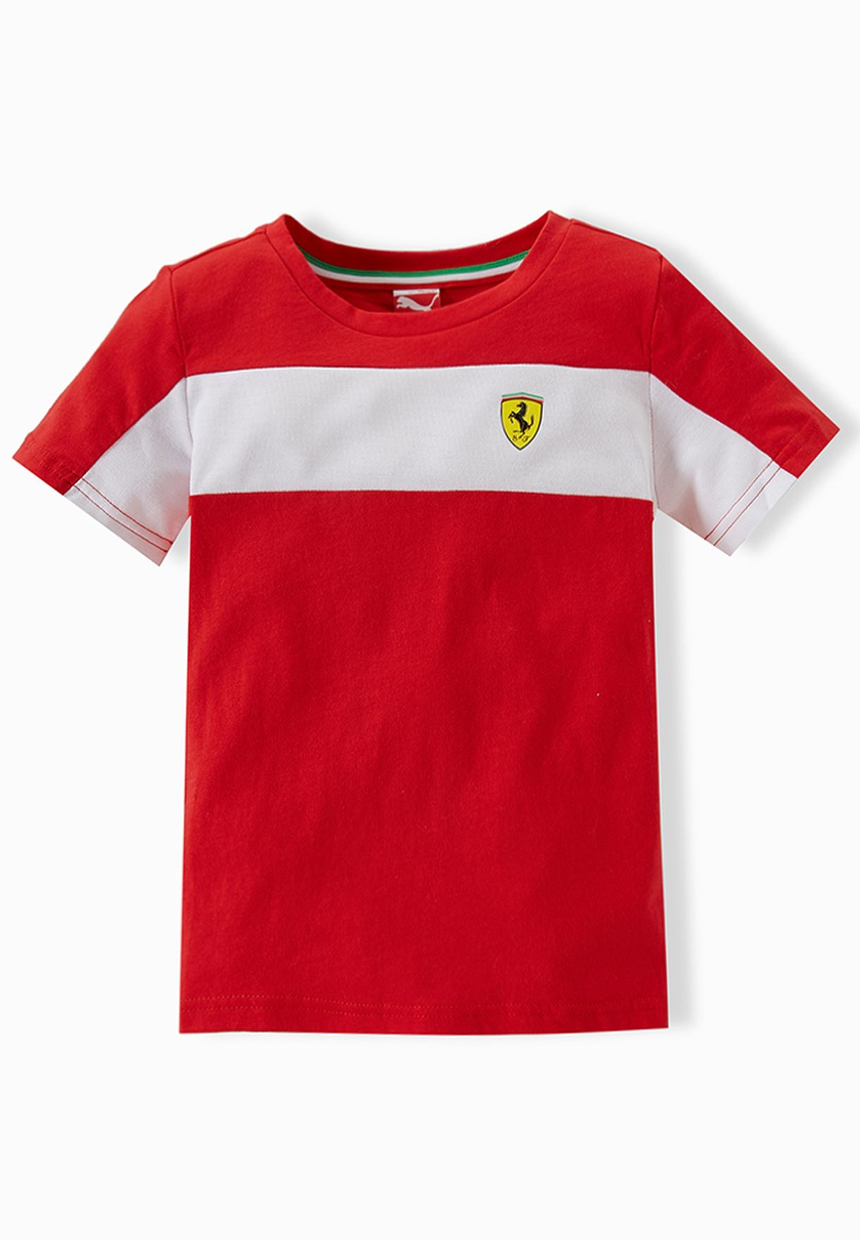 Buy PUMA red Ferrari Kids T-Shirt for 