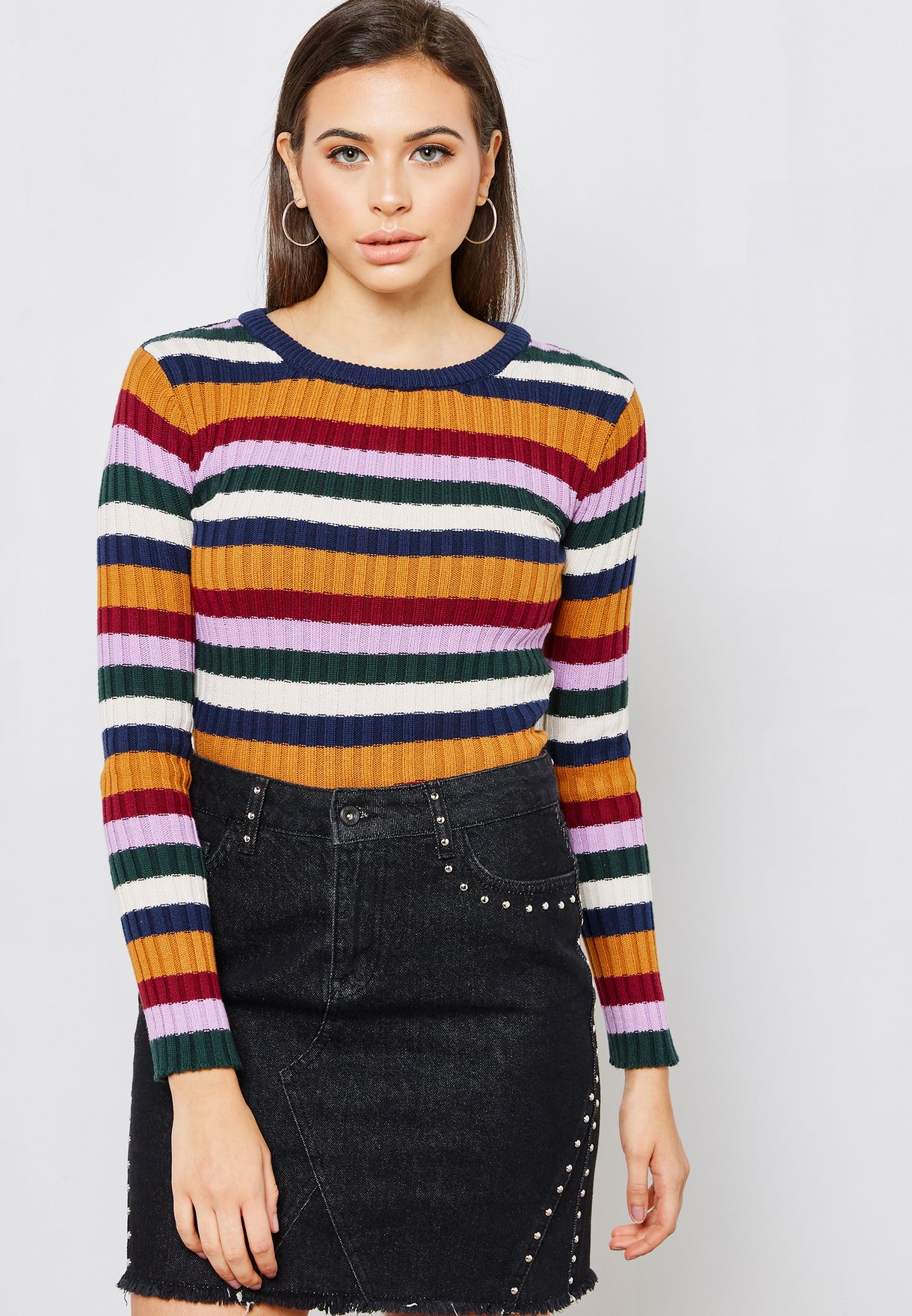 forever 21 multicolor sweater