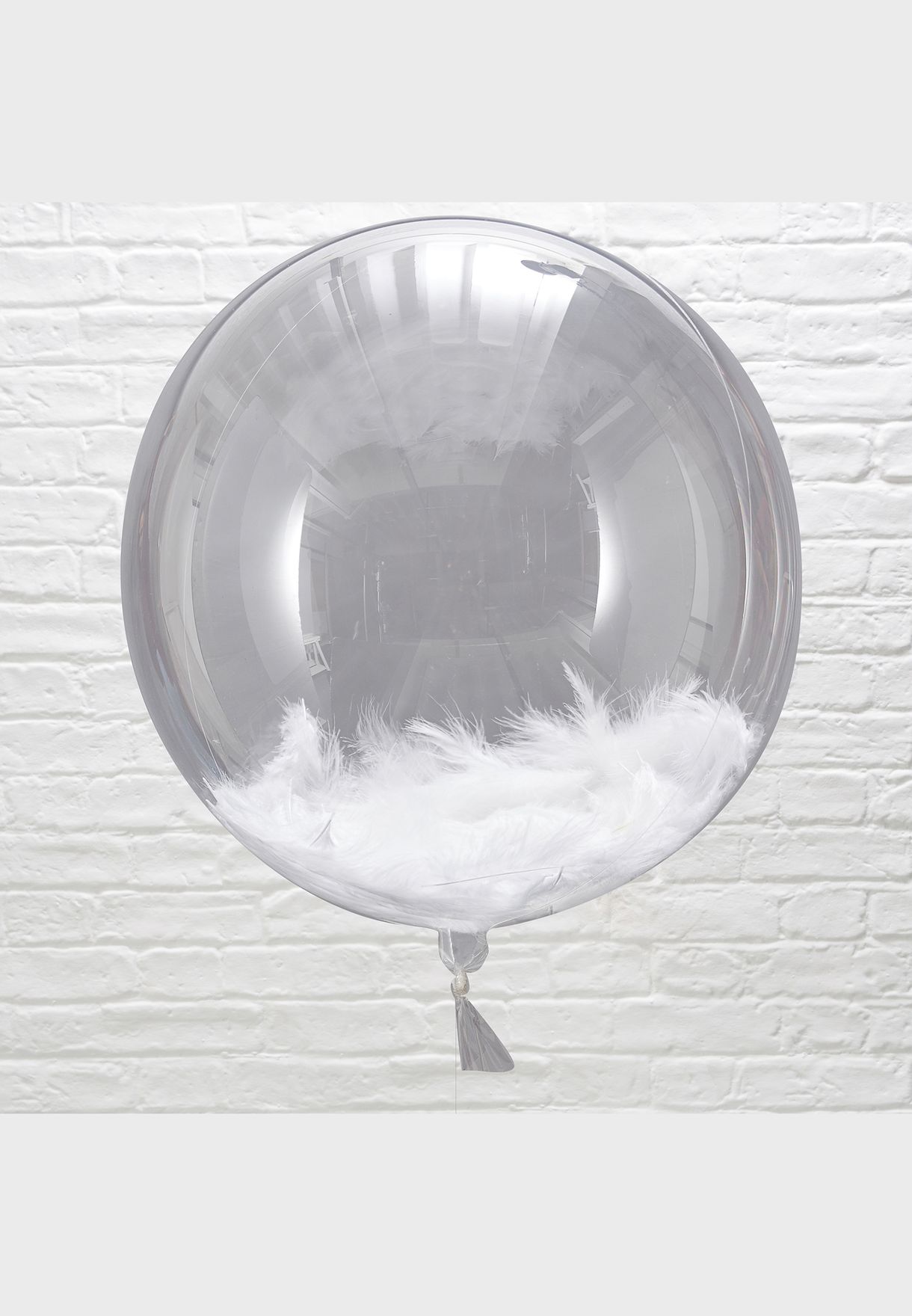 3 x Feather Orb Balloons 18"