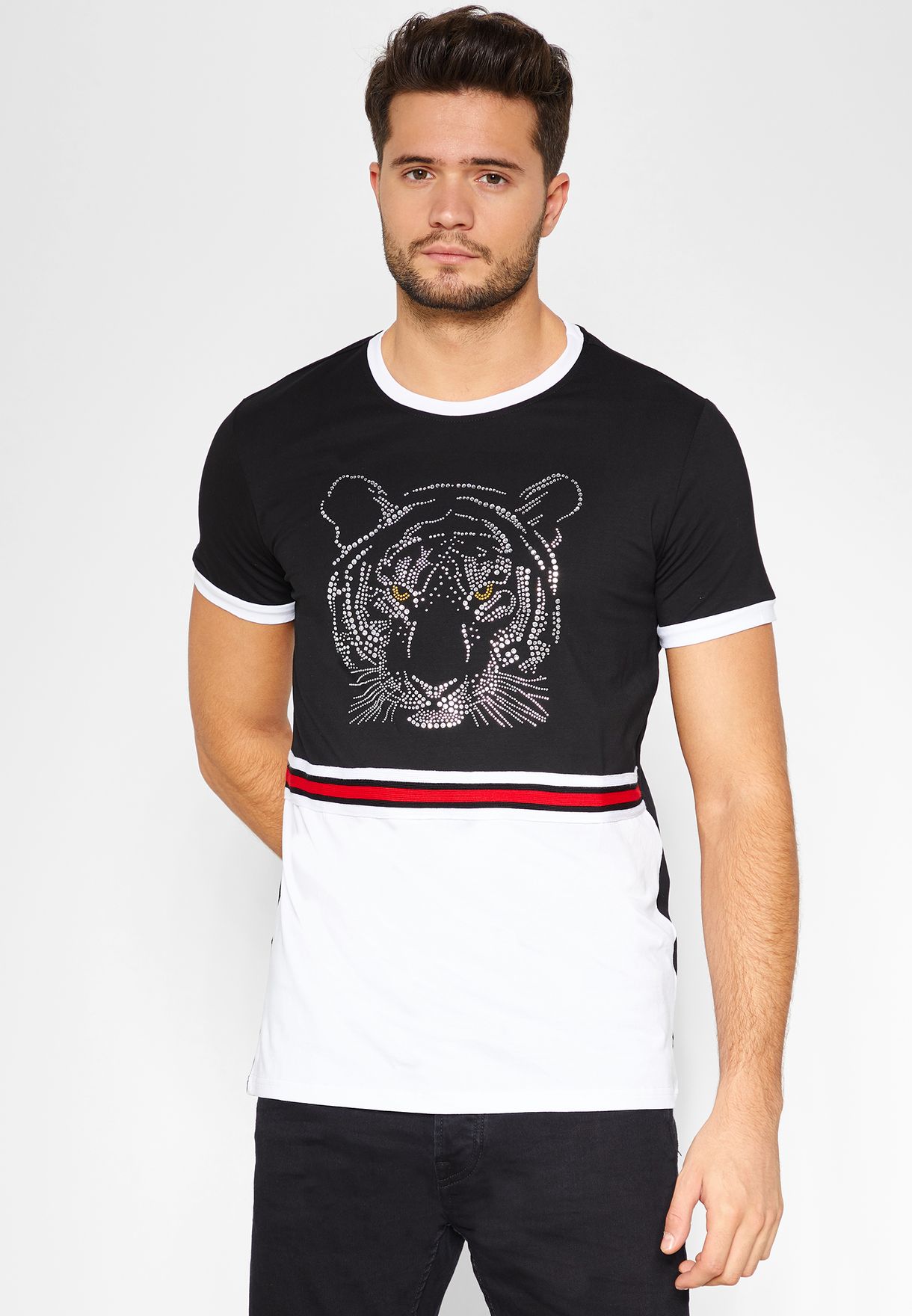 tiger colour shirt