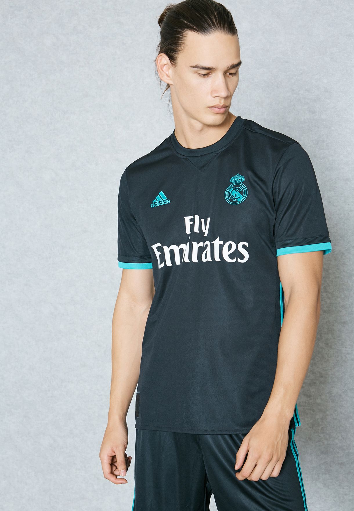 Buy adidas black Real Madrid 17/18 Away Jersey for Men in Kuwait city,  other cities | BR3543