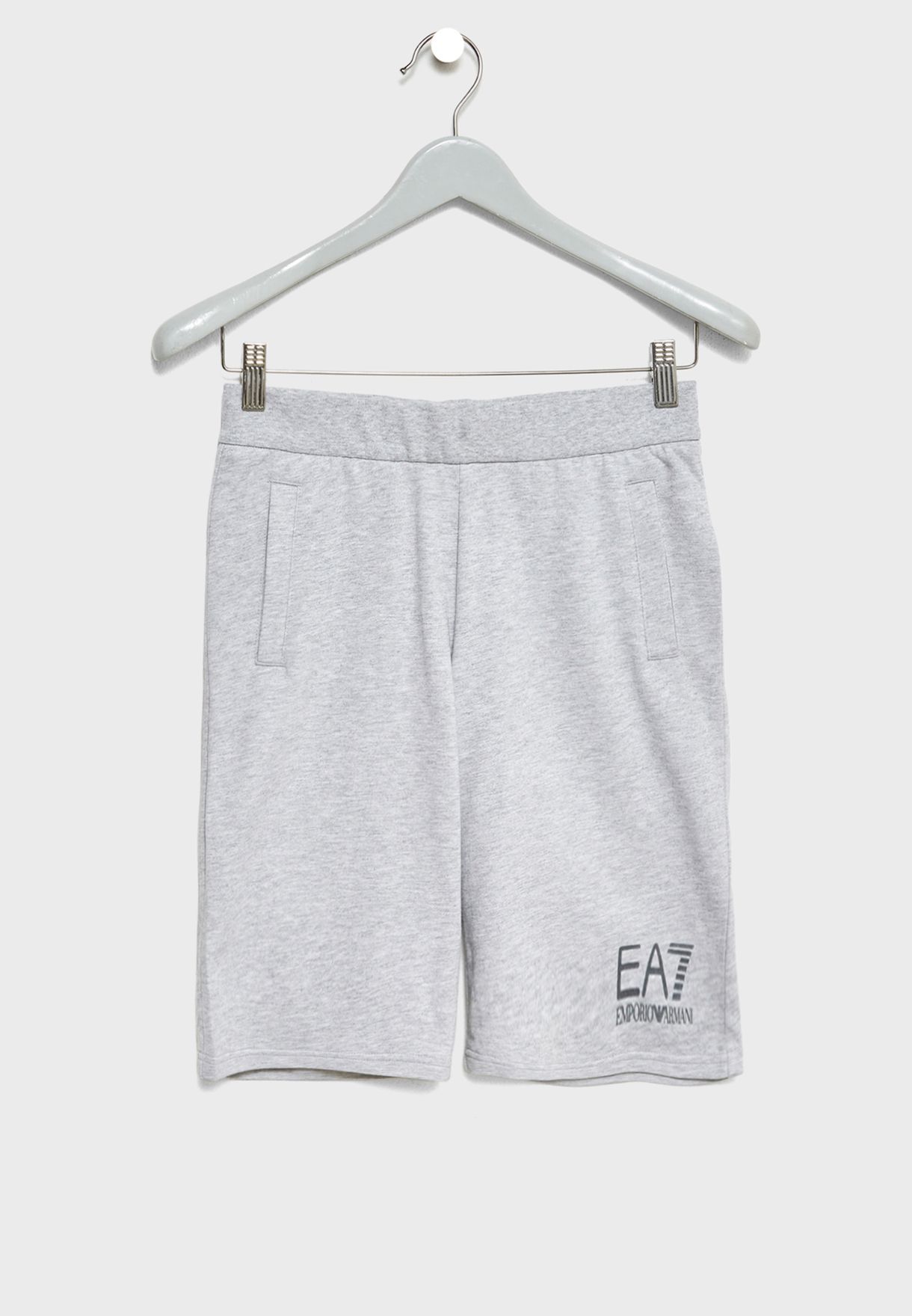 ea7 shorts grey