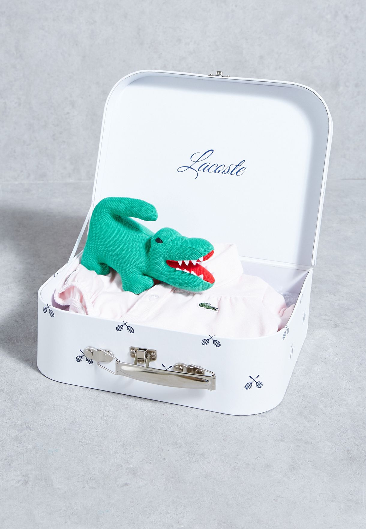 lacoste baby boy gift set